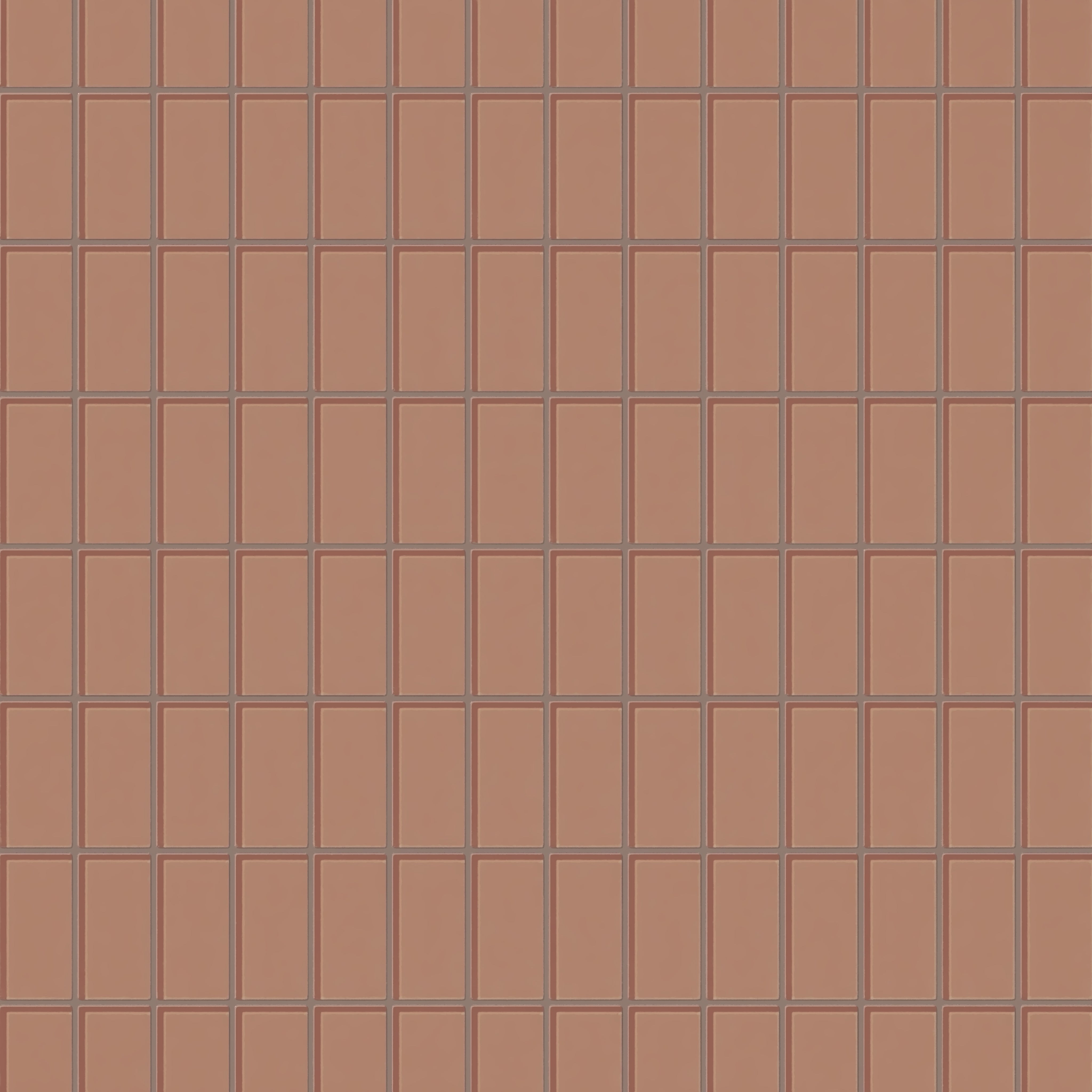 2x4 Straight Set Sheeted Glass Mosaic Tile in Sora Gloss