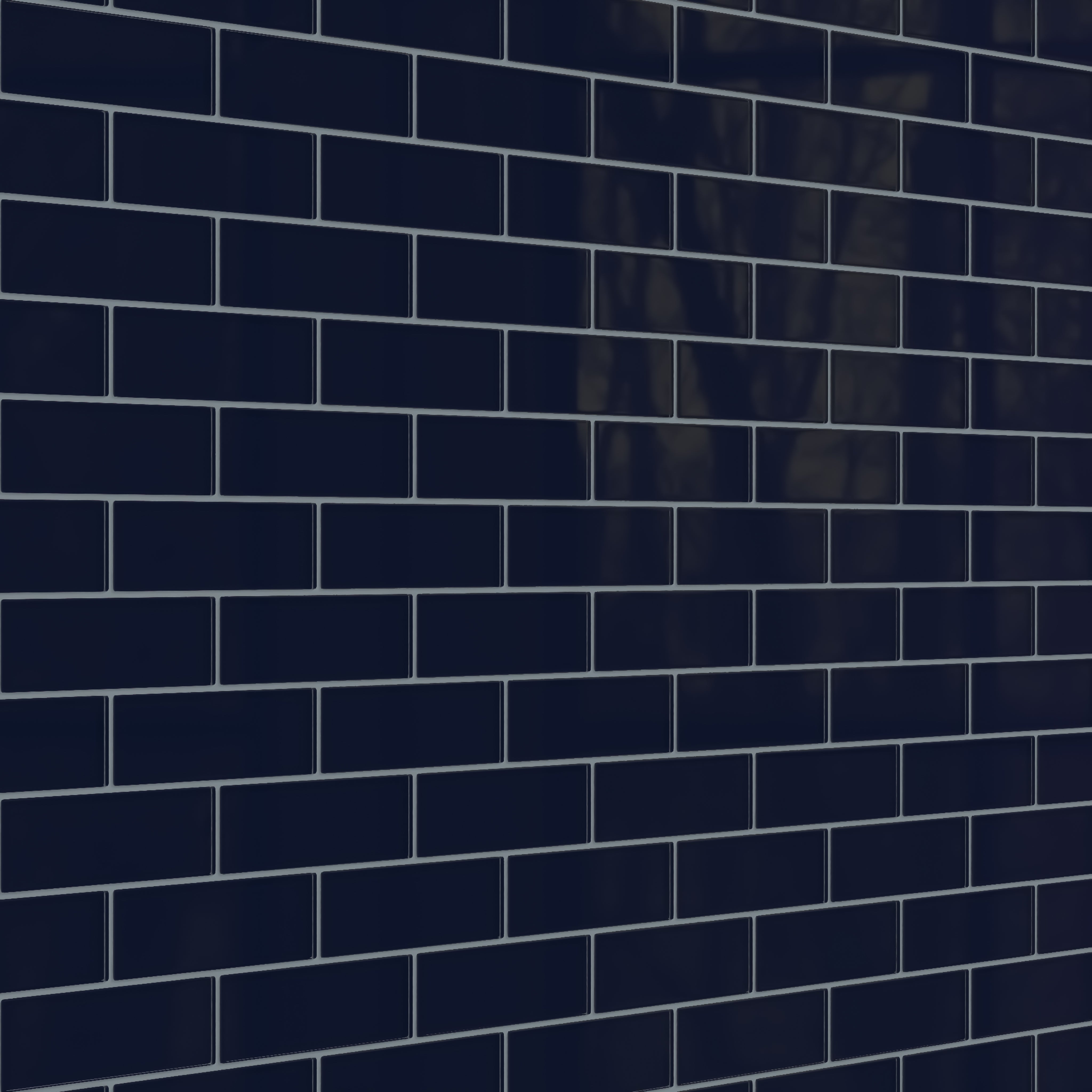 2x6 Glass Tile in Barn Swallow Gloss