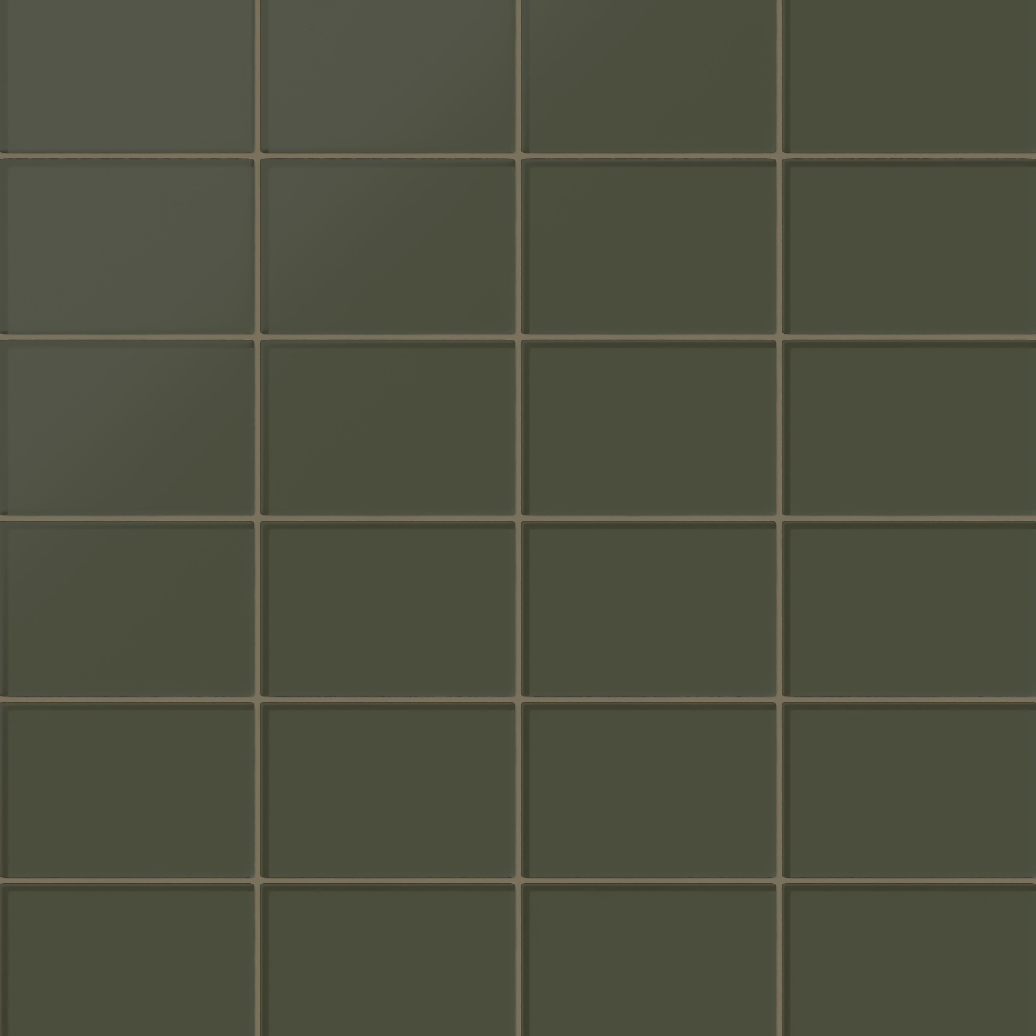 4x6 Glass Tile in Roadrunner Matte
