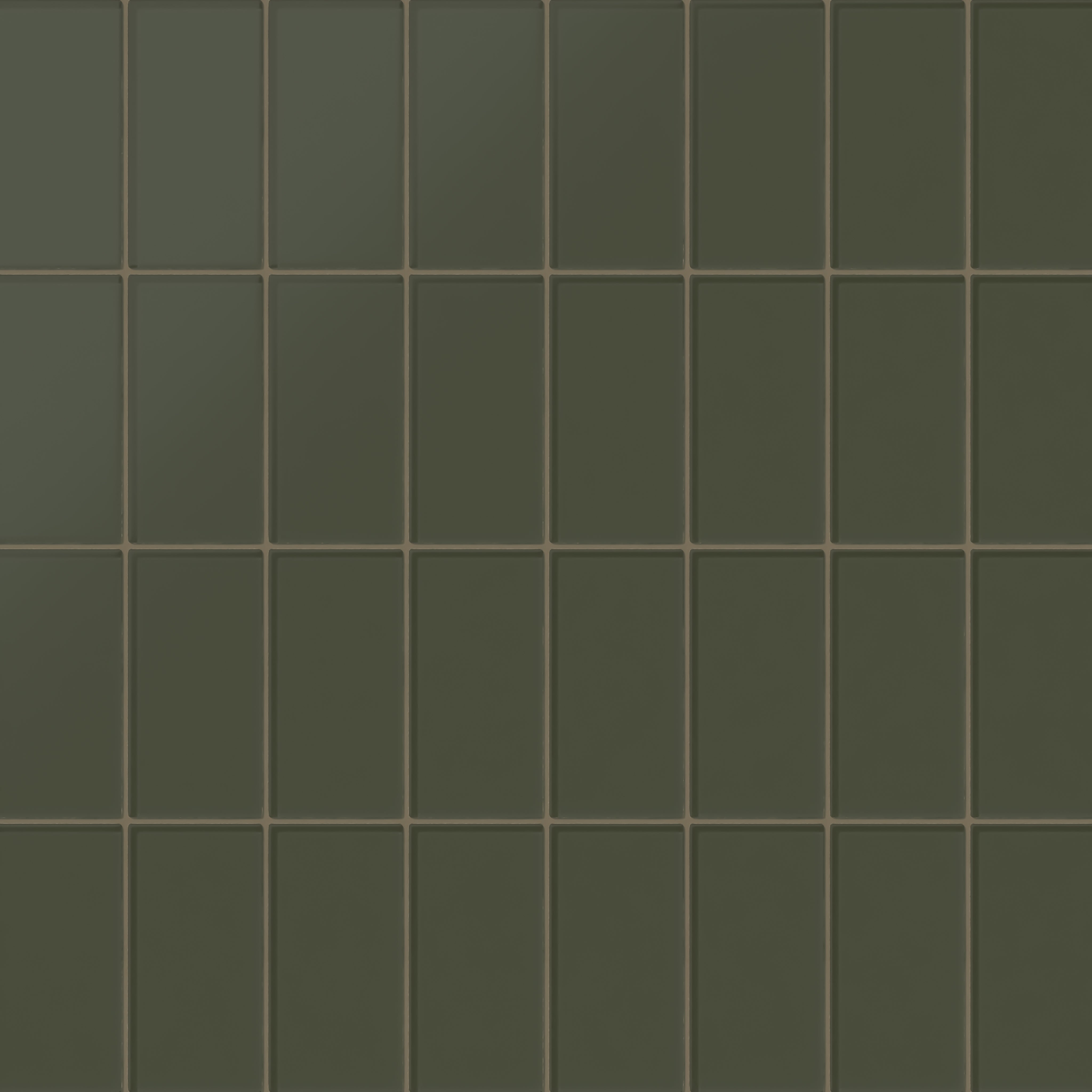 3x6 Glass Tile in Roadrunner Matte