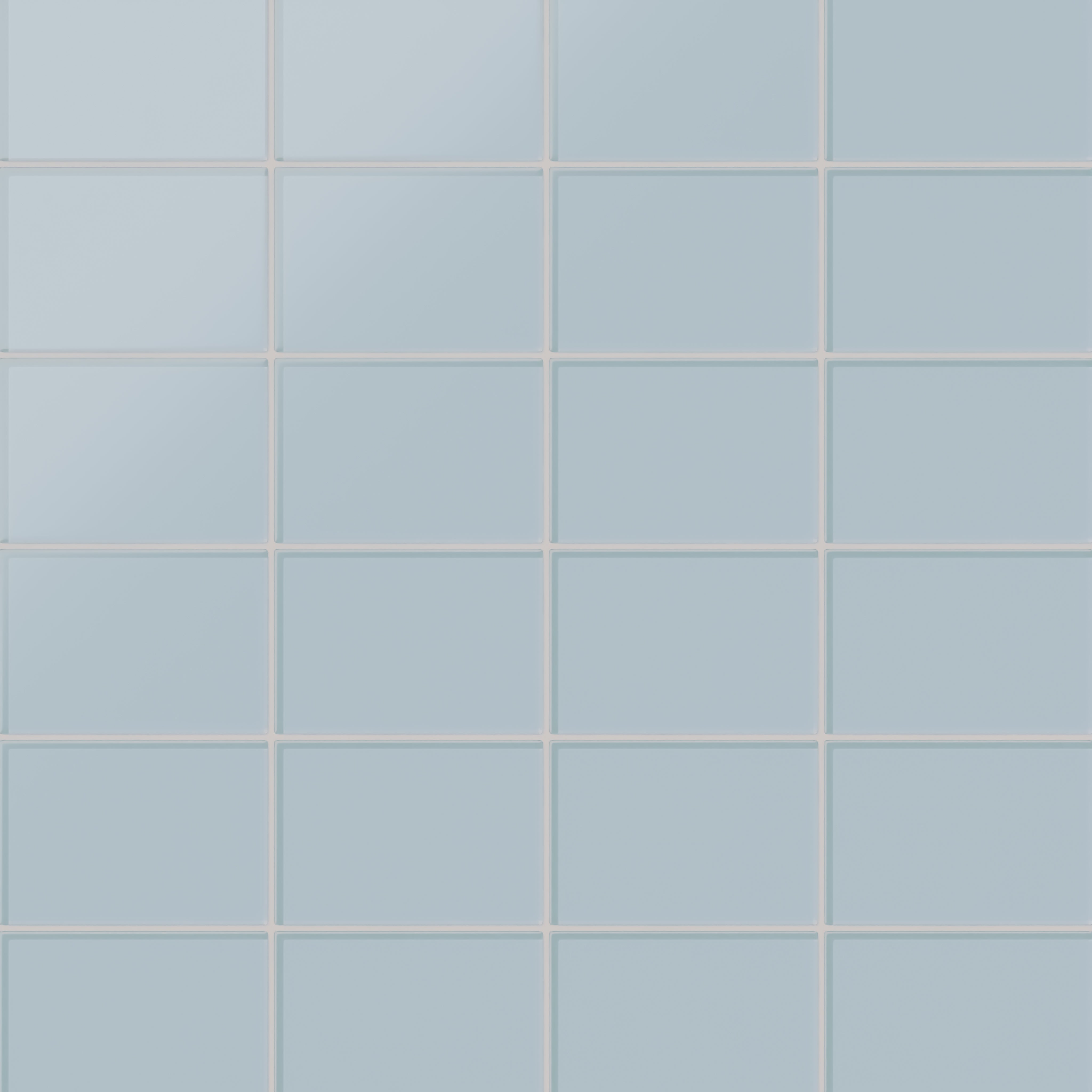 4x6 Glass Tile in Partridge Matte