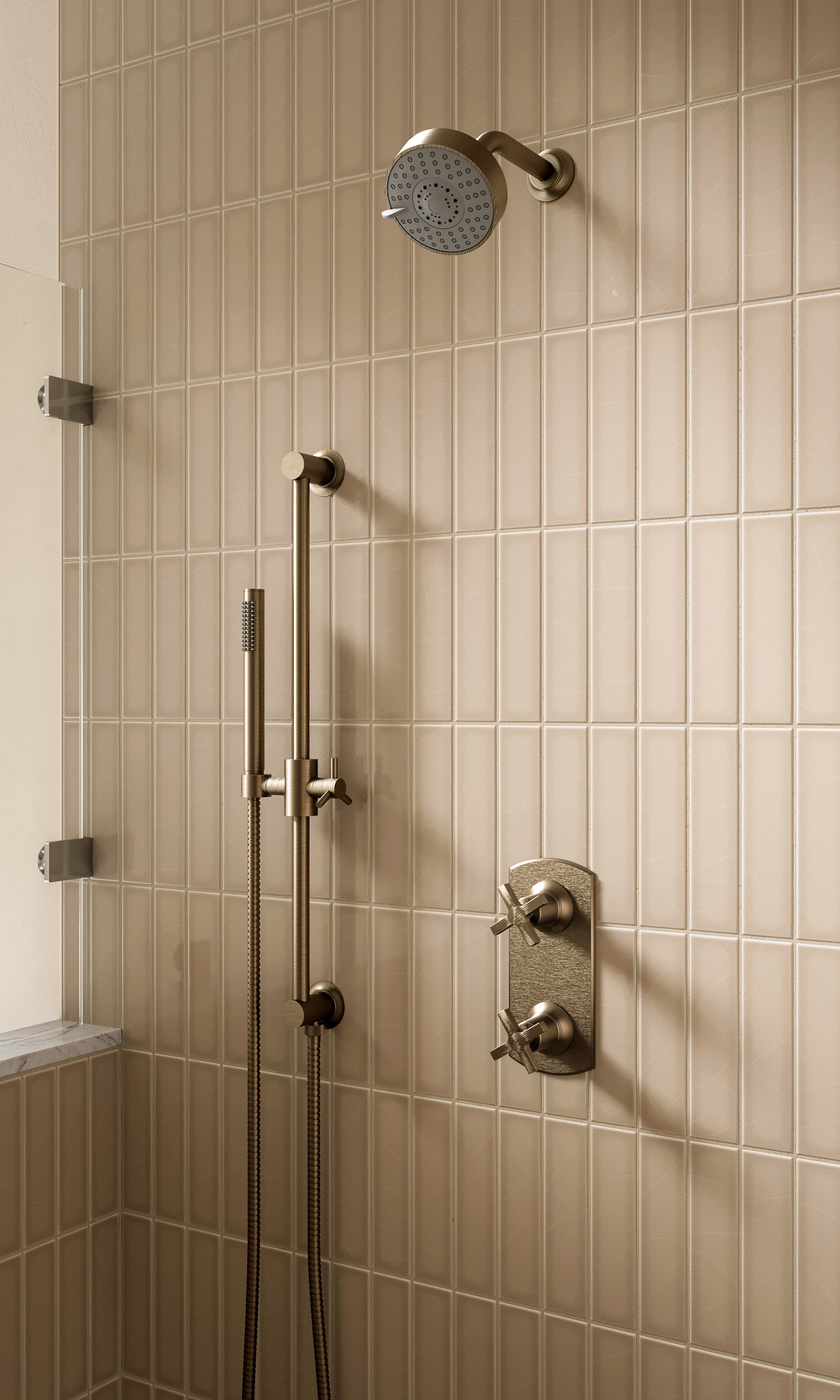 2x8 Original Ceramic Tile in Sweet Pea Gloss