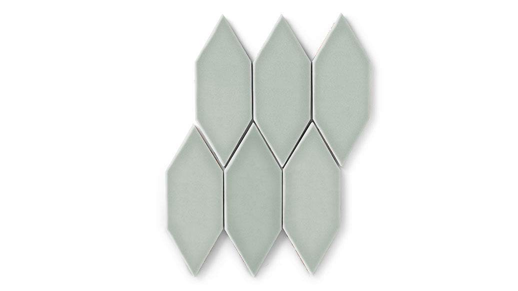 Picket Original Ceramic Tile in Overcast Gloss