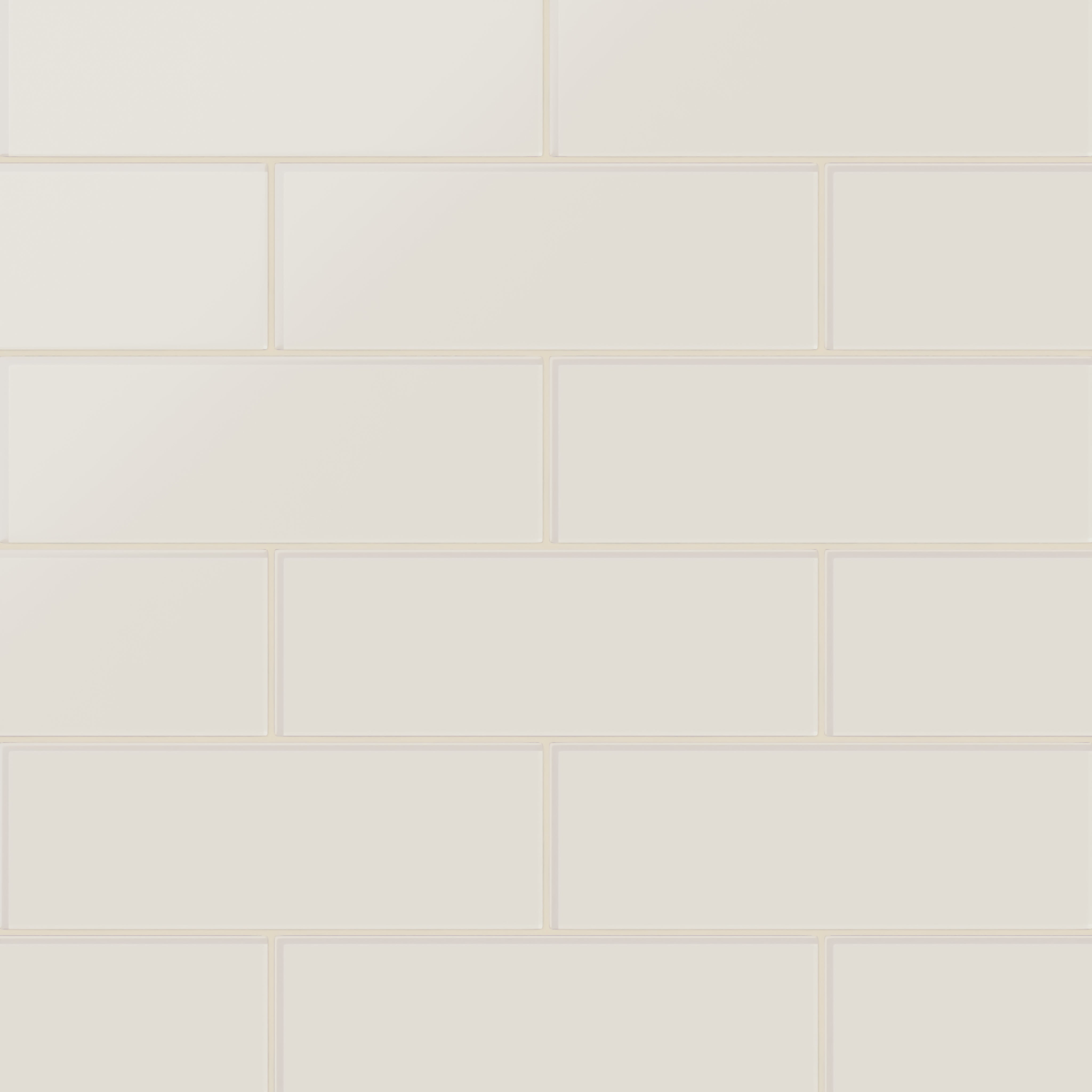 4x12 Glass Tile in Dove Matte