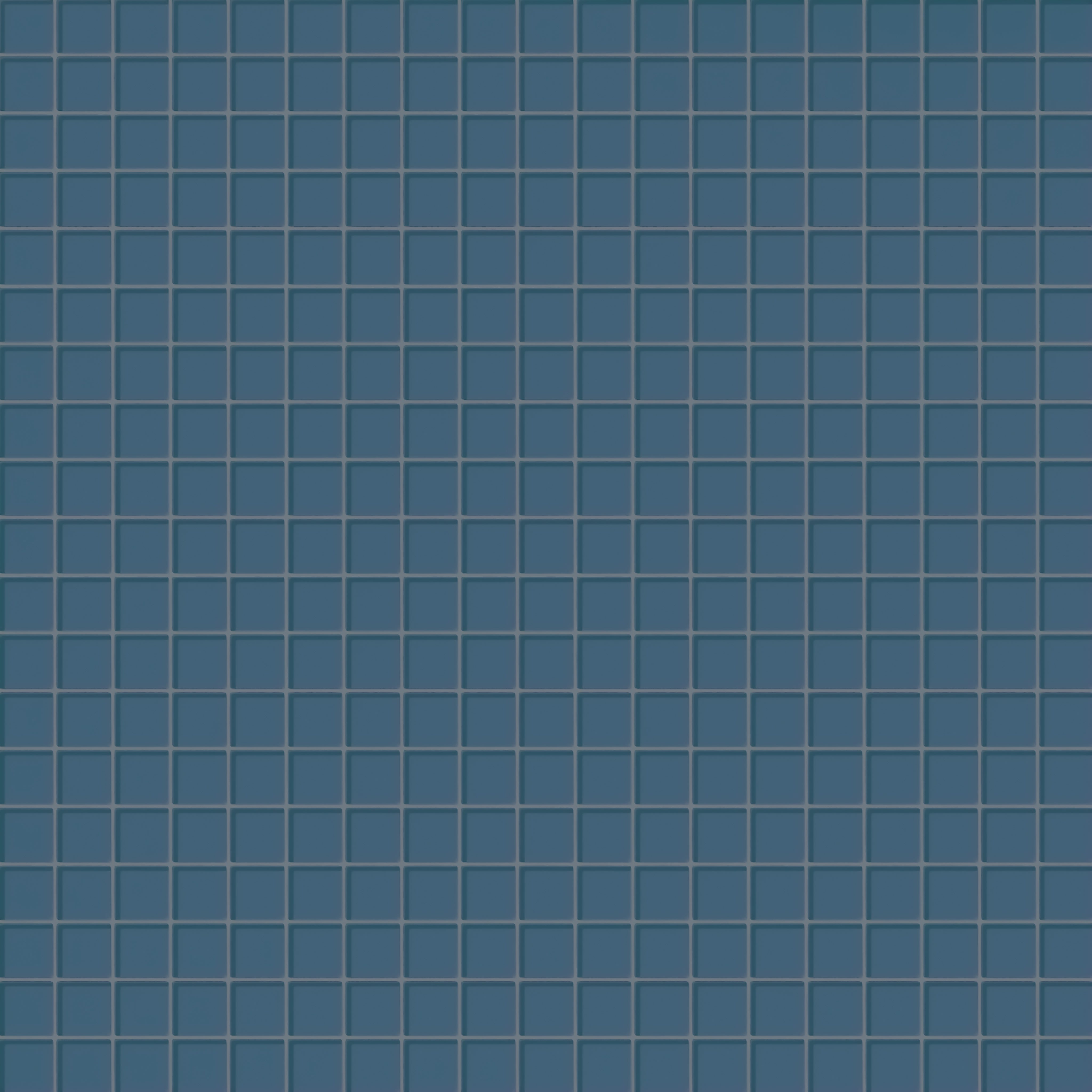 2x2 Straight Set Sheeted Glass Mosaic Tile in Blue Jay Gloss
