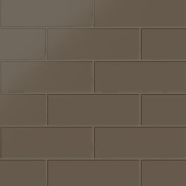 4x12 Glass Tile in Albatross Matte