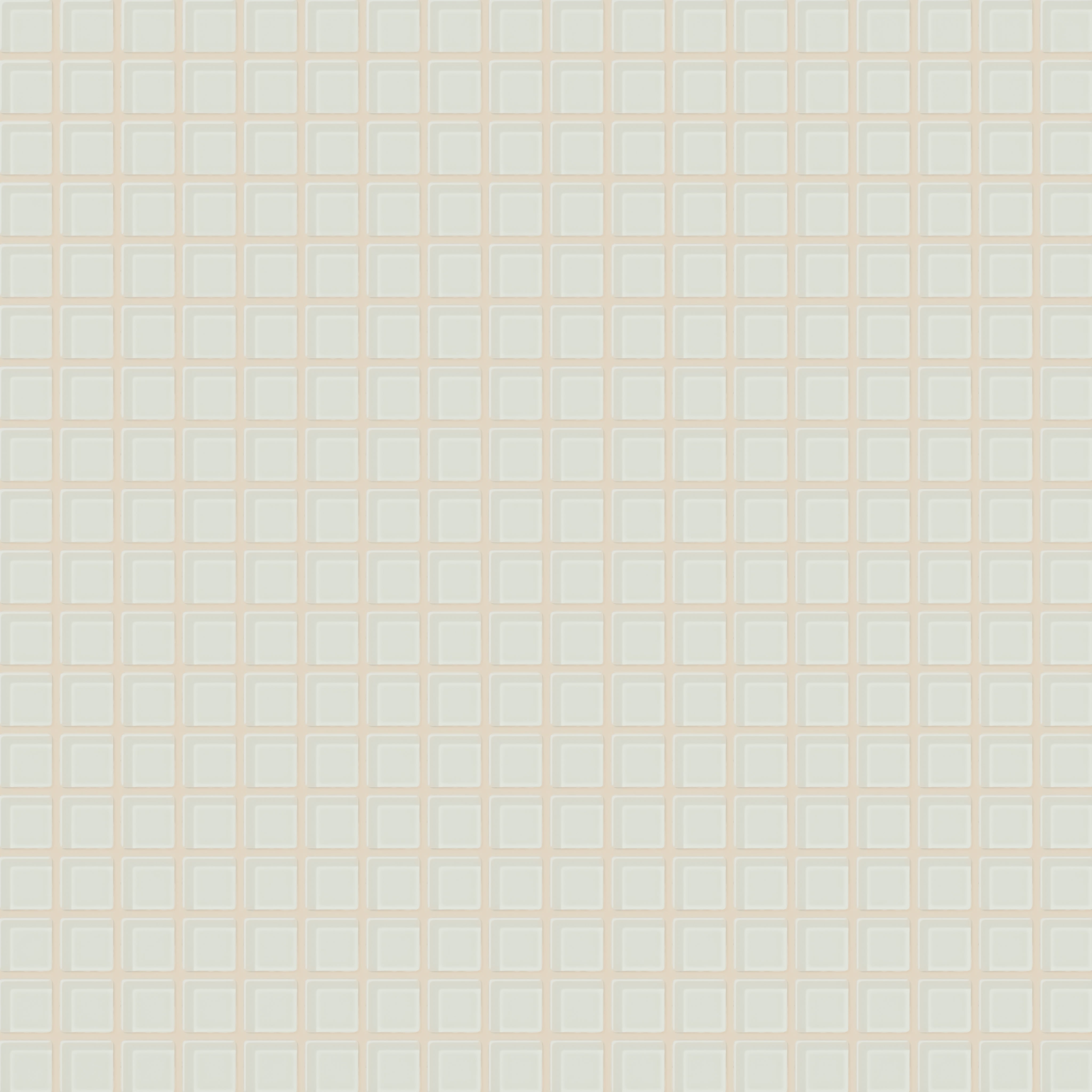 1x1 Straight Set Sheeted Glass Mosaic Tile in Flycatcher Gloss