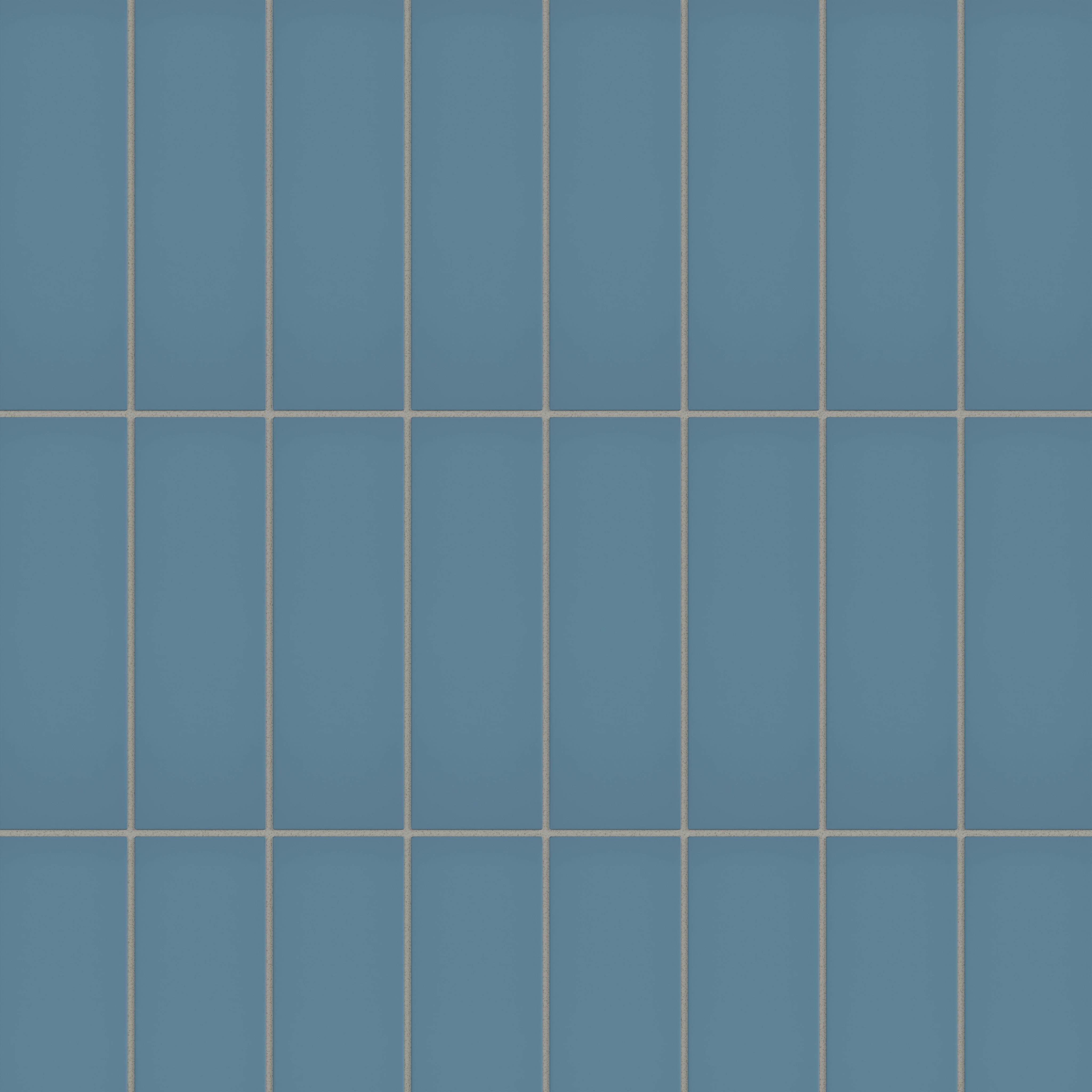3x9 Natural Press Ceramic Tile in Azurite Matte