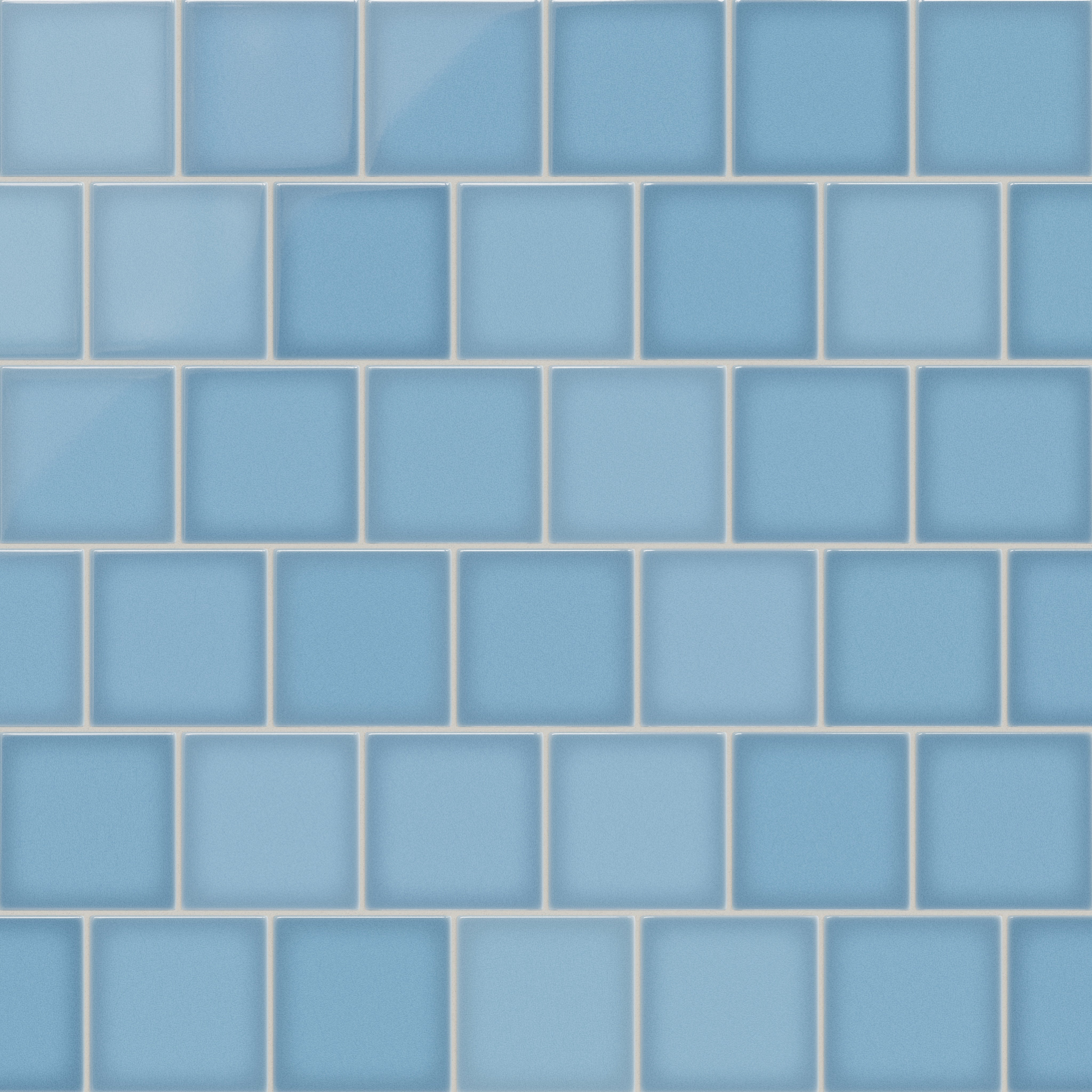6x6 Original Ceramic Tile in Caribbean Sea Gloss