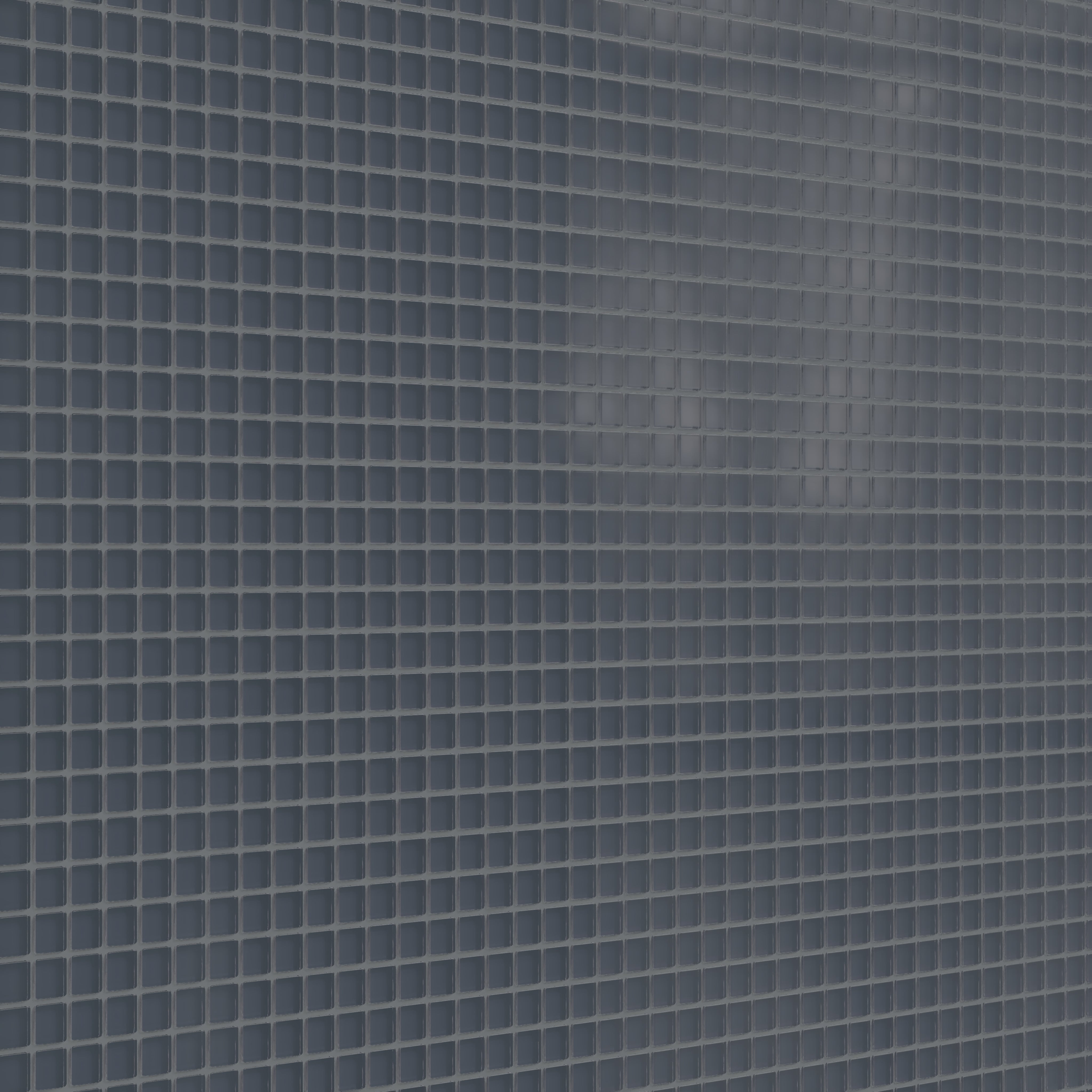 1x1 Straight Set Sheeted Glass Mosaic Tile in Junco Matte