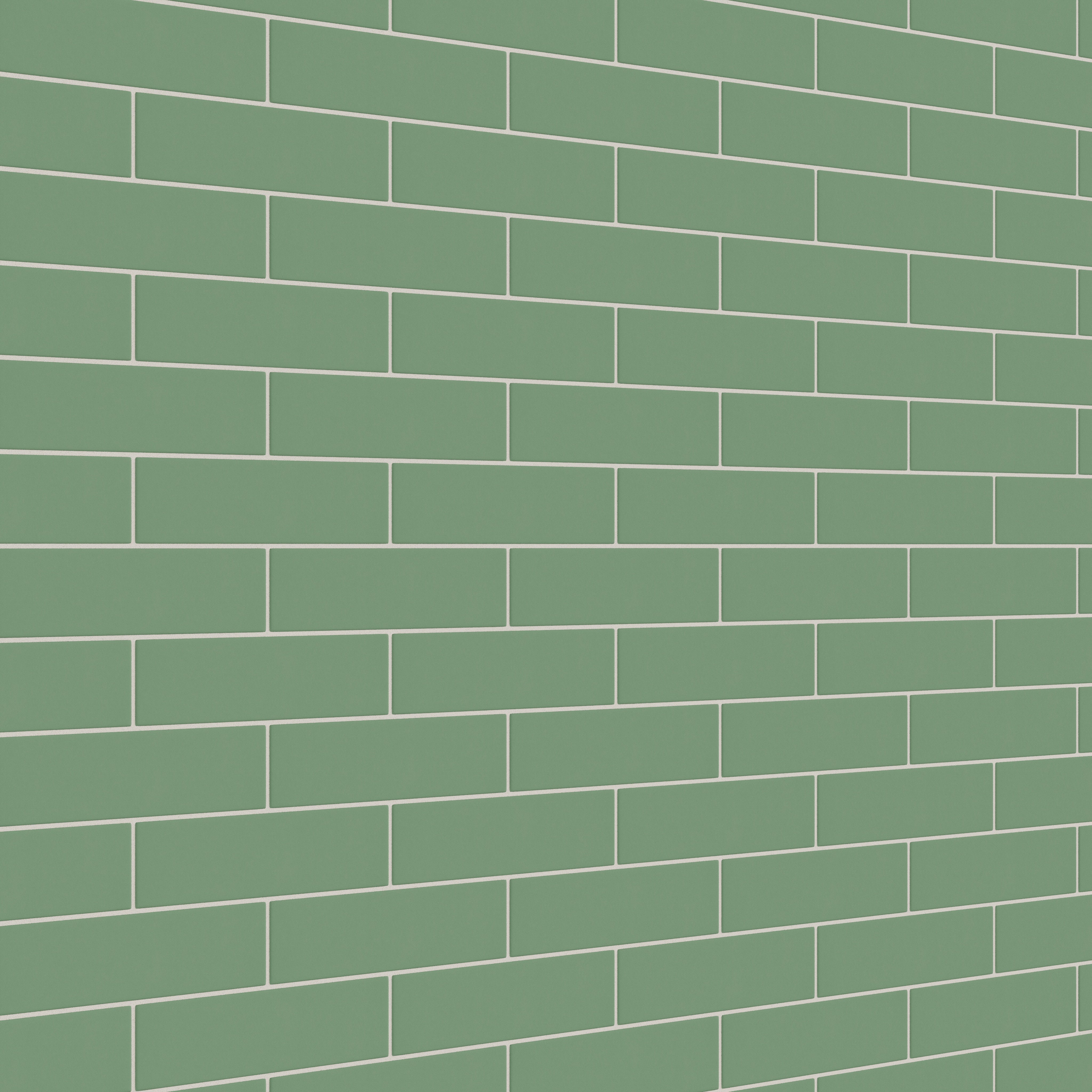 3x12 Original Ceramic Tile in Sea Green Matte