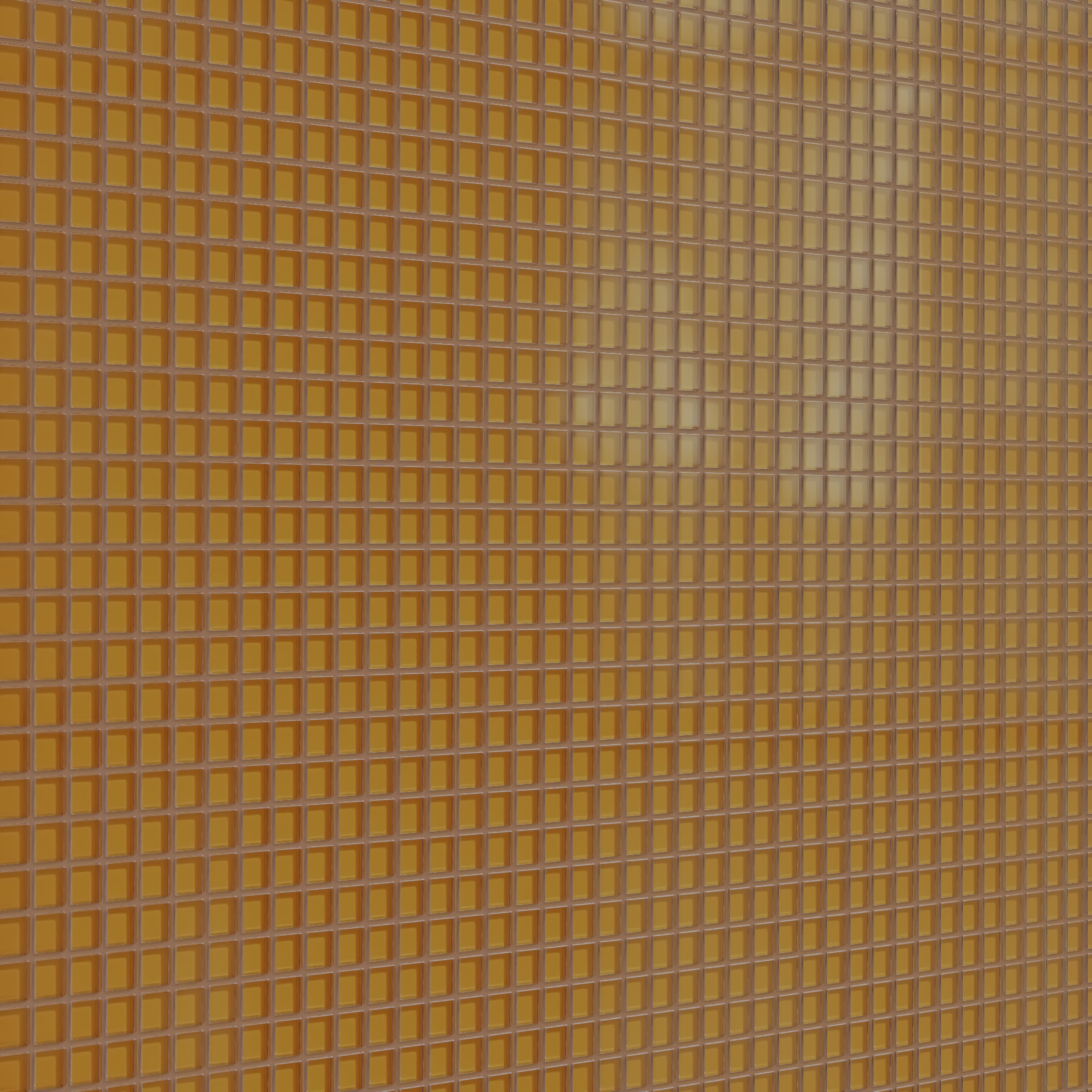 1x1 Straight Set Sheeted Glass Mosaic Tile in Falcon Matte