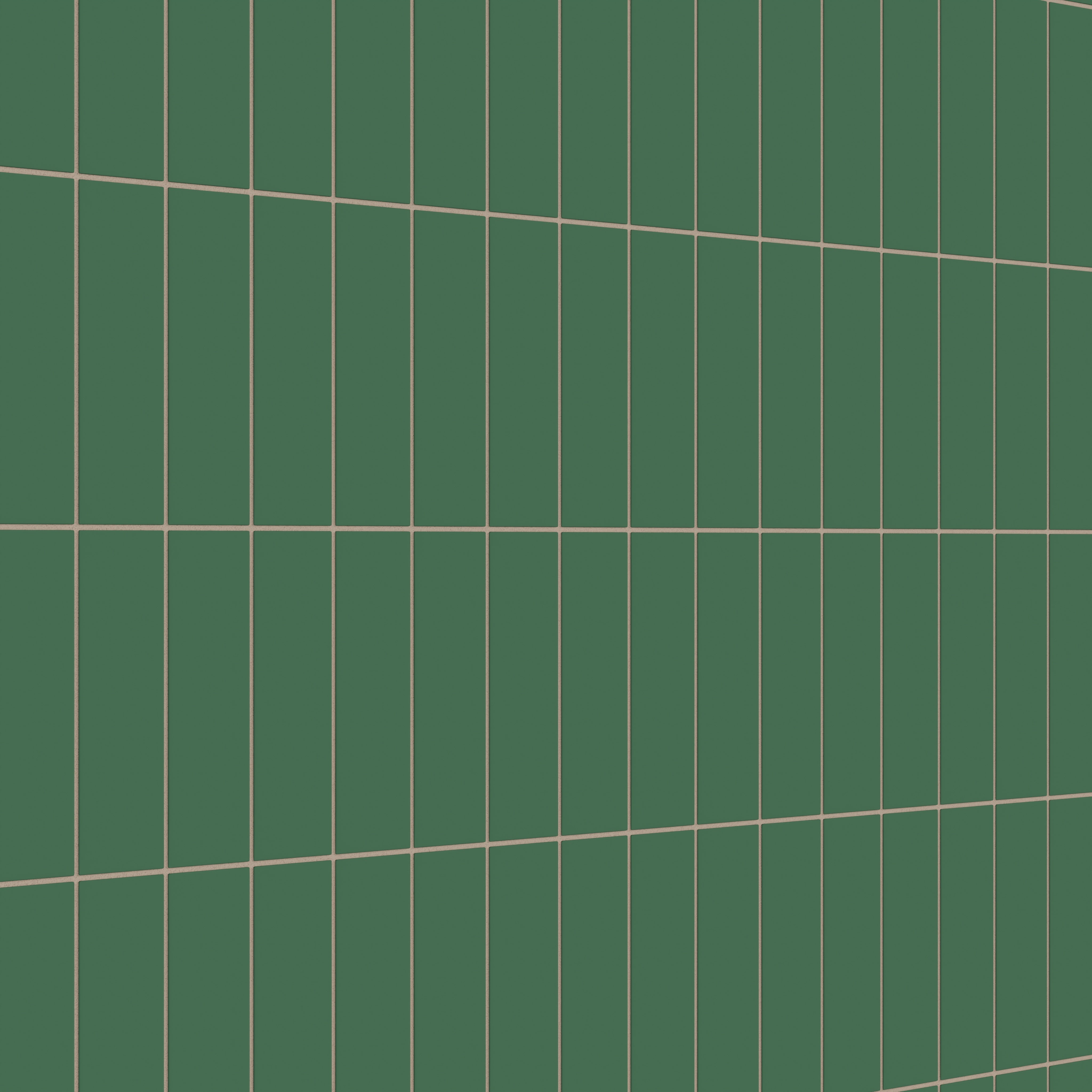 3x9 Natural Press Ceramic Tile in Viridian Matte