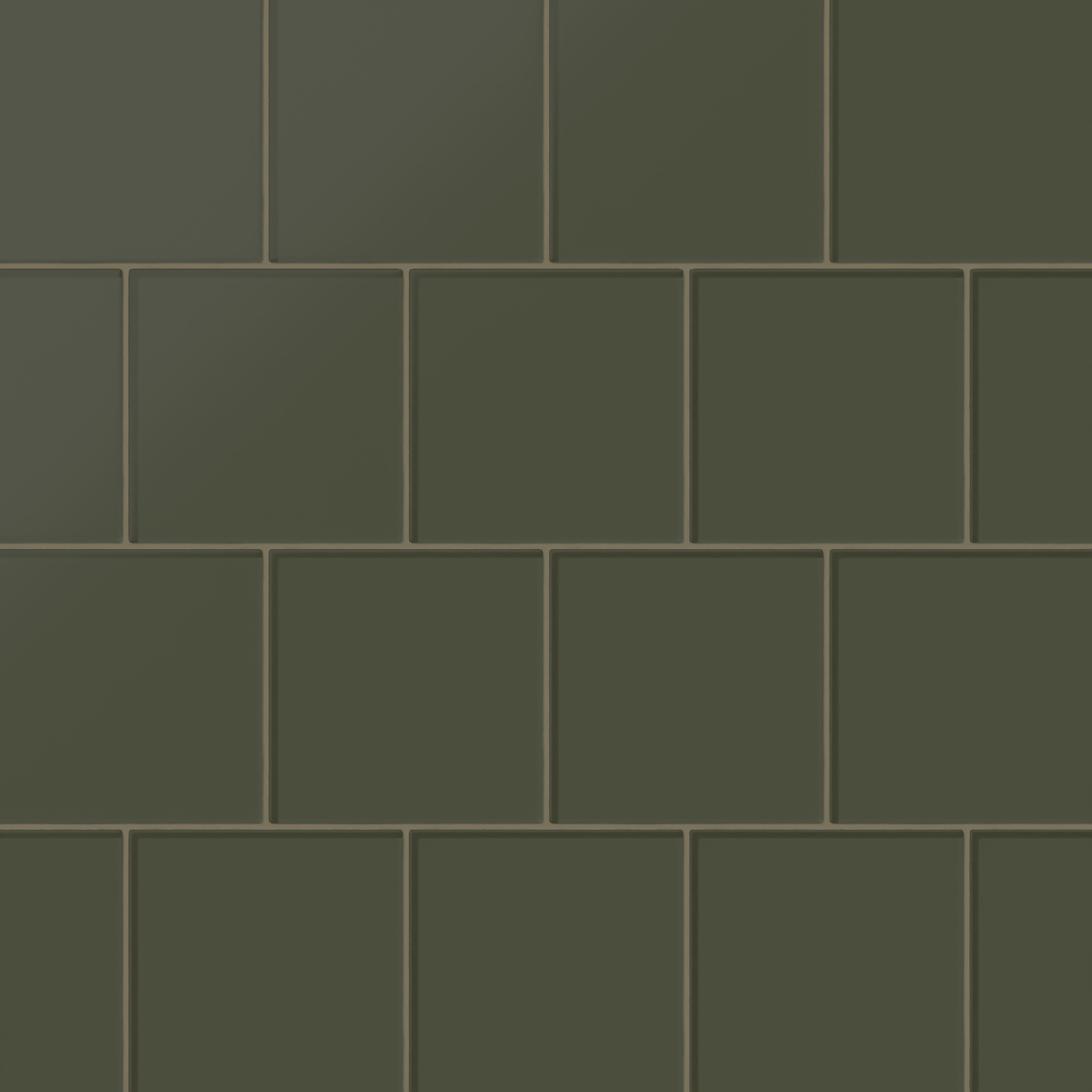 6x6 Glass Tile in Roadrunner Matte