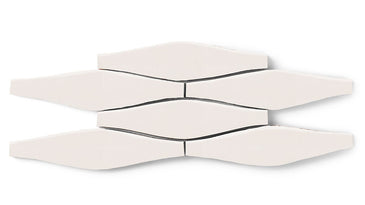 Wave Original Ceramic Tile in Feldspar Gloss