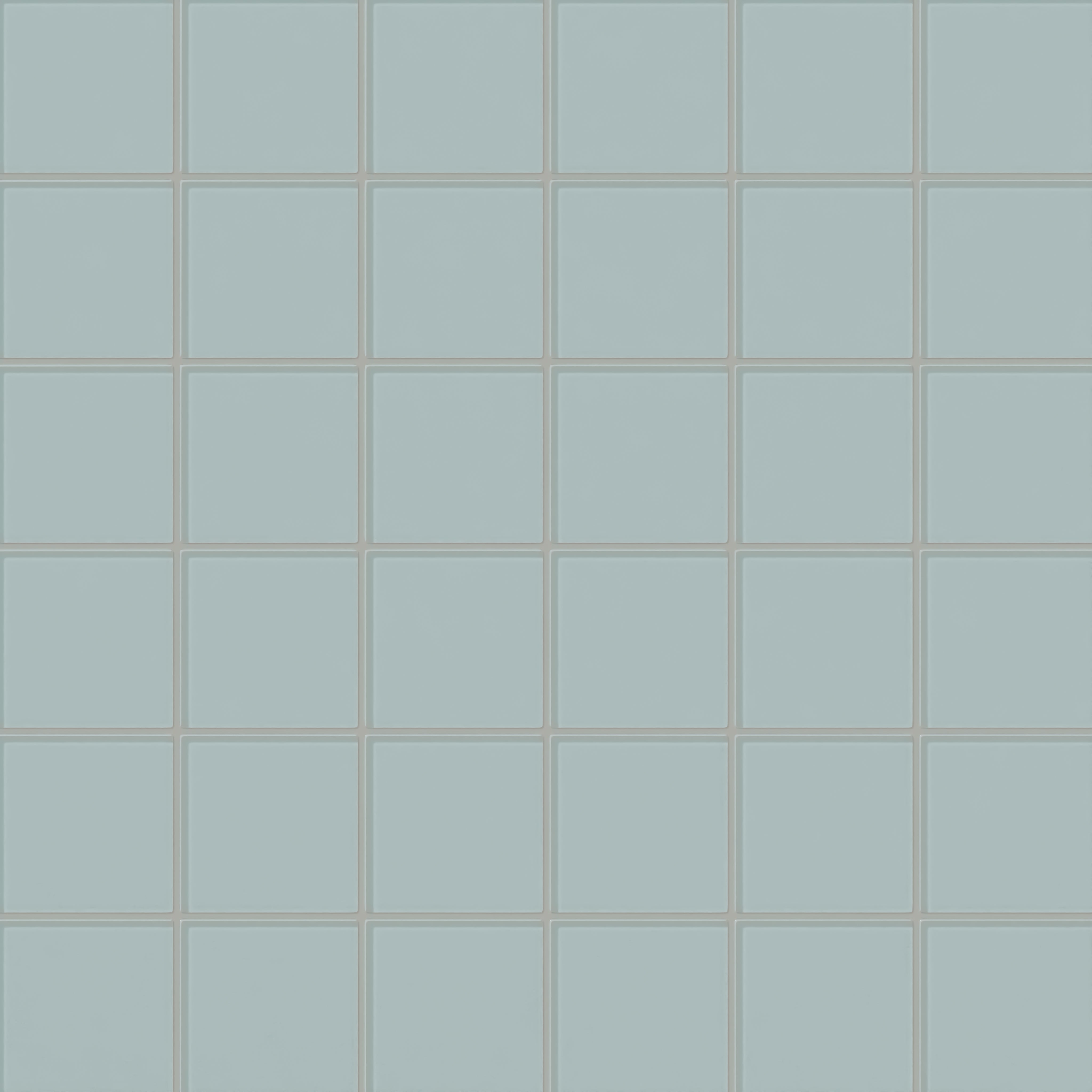 4x4 Glass Tile in Great Blue Heron Gloss