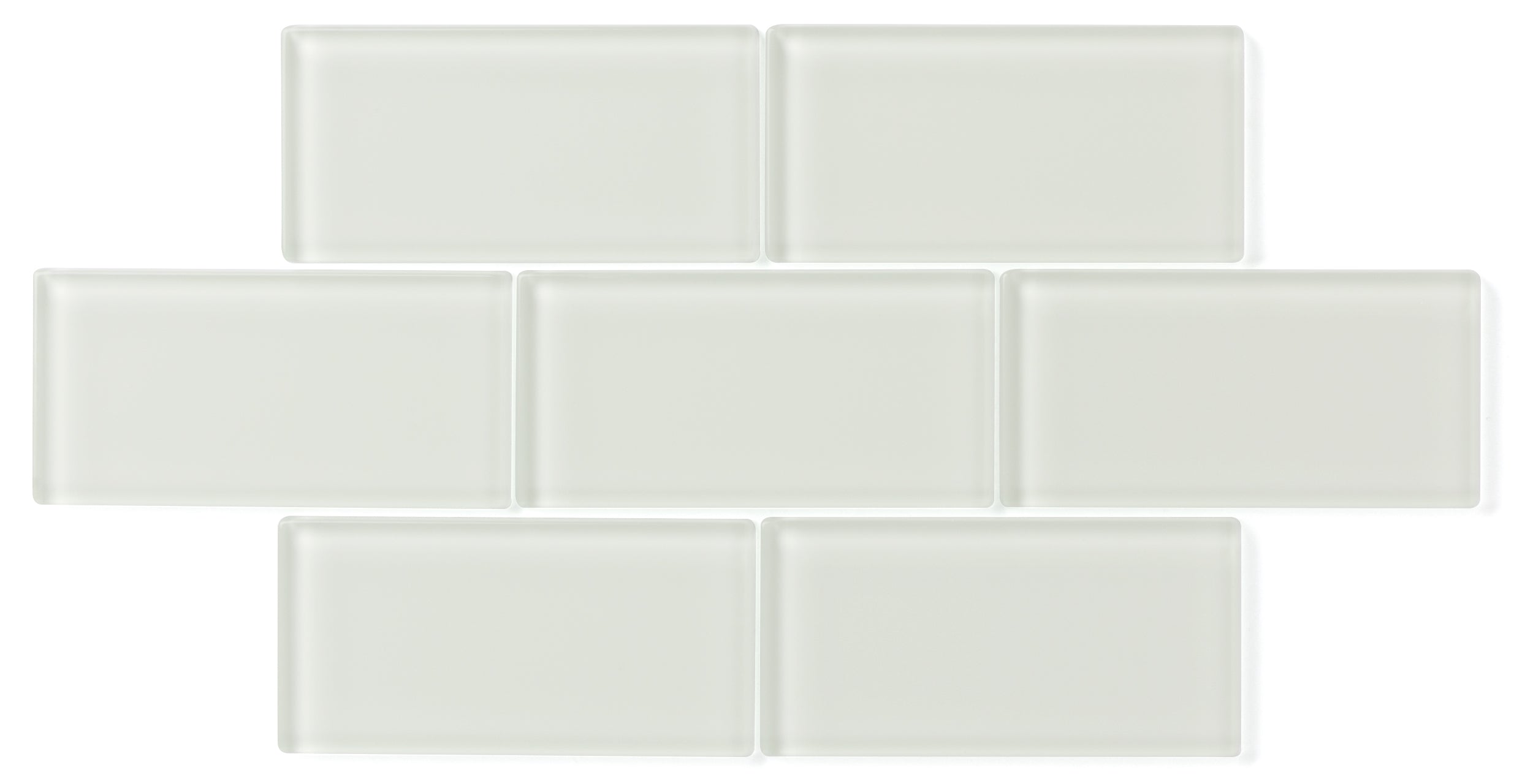 1x4 Herringbone Sheeted Glass Mosaic Tile in Flycatcher Gloss