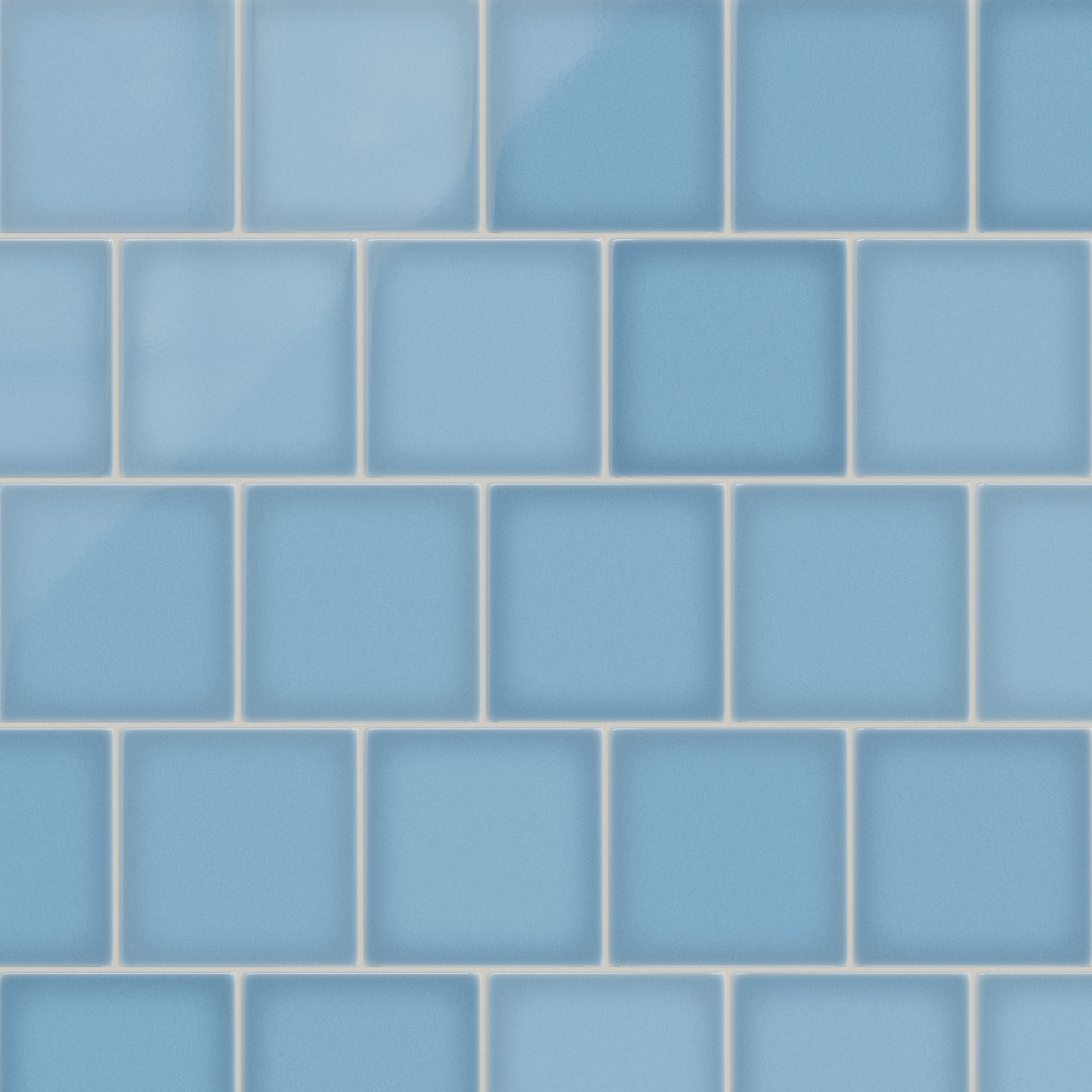 8x8 Original Ceramic Tile in Caribbean Sea Gloss