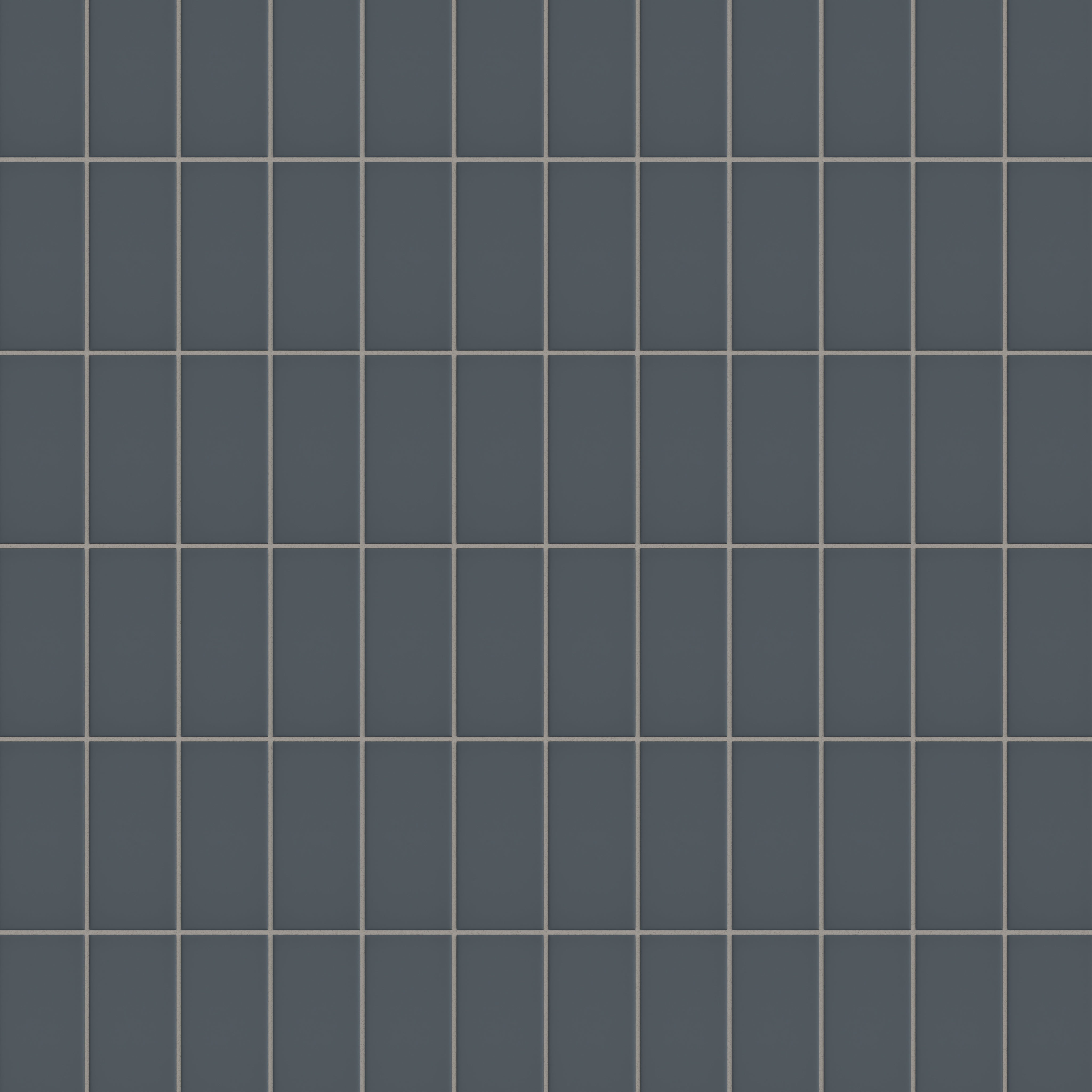 3x6 Natural Press Ceramic Tile in Indigo Matte