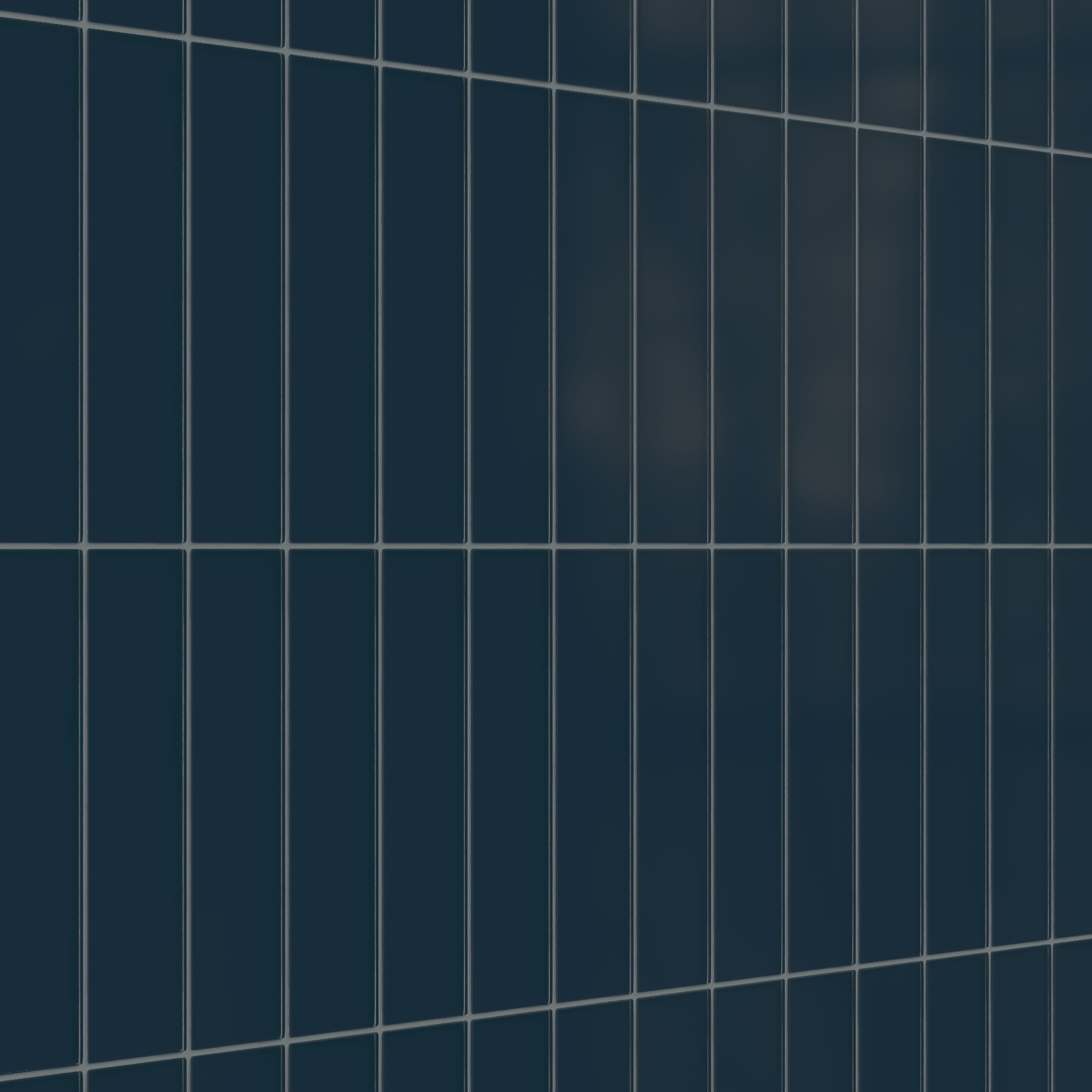 Quick Ship 3x12 Glass Tile in Grackle Matte
