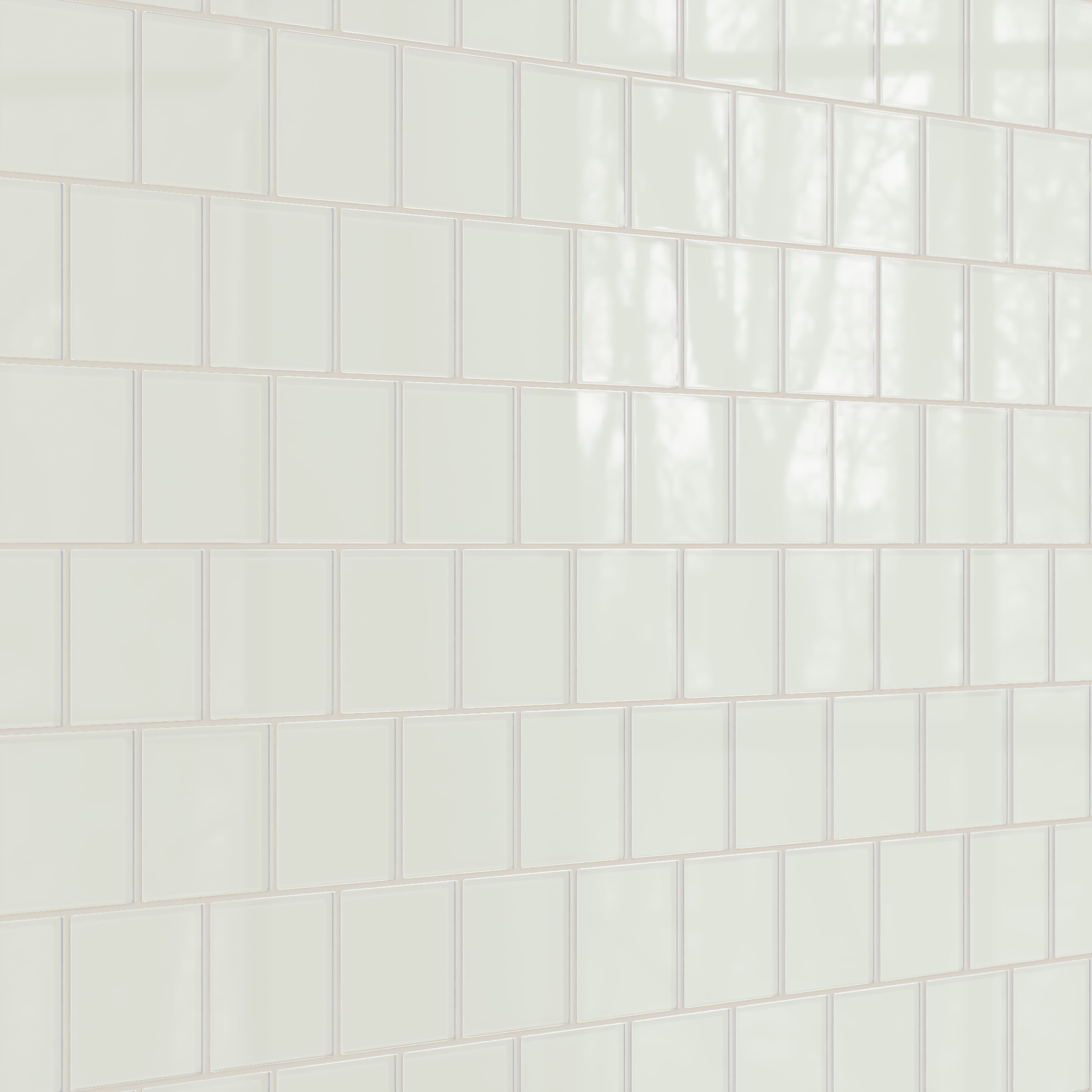 Quick Ship 4x4 Glass Tile in Flycatcher Gloss