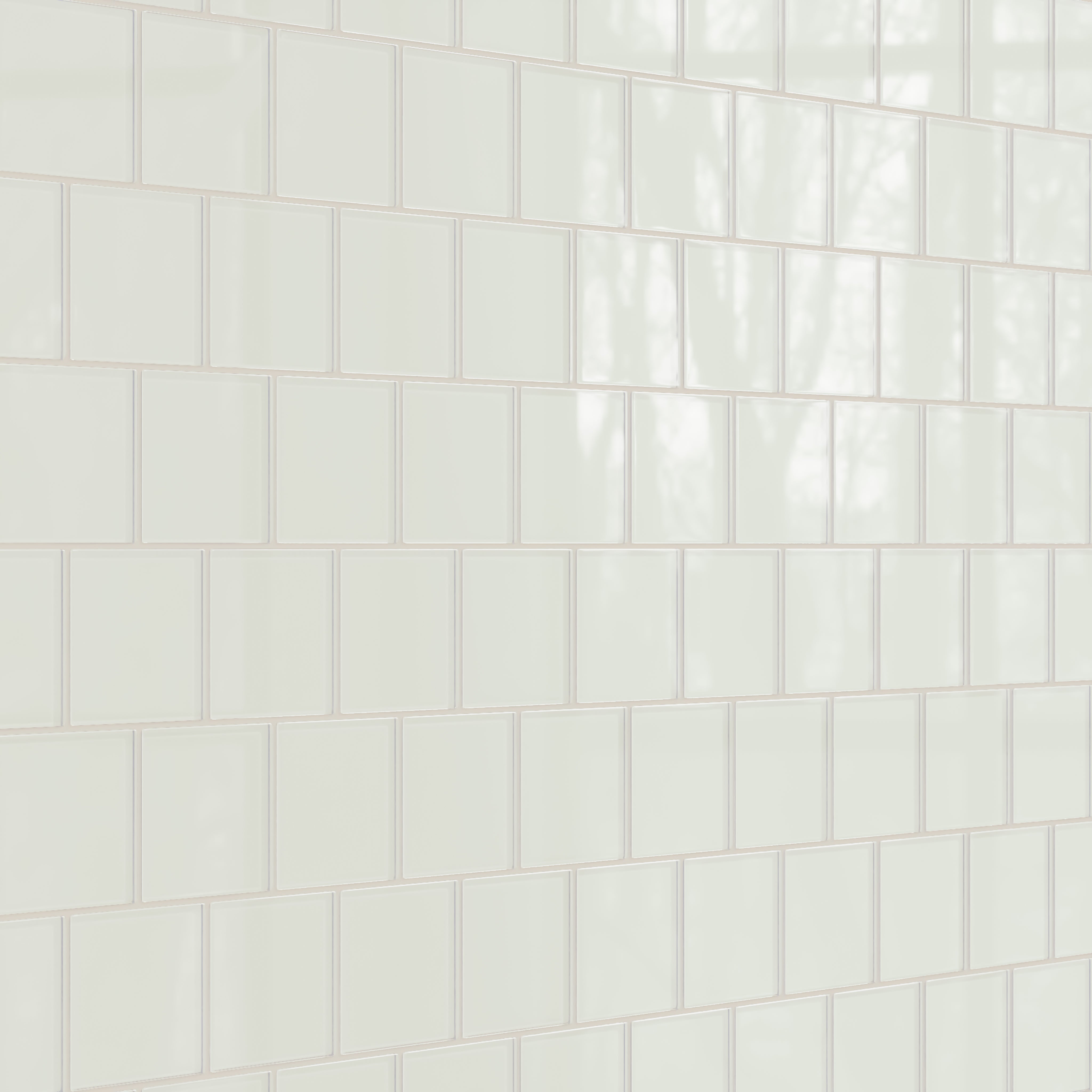4x4 Glass Tile in Flycatcher Gloss