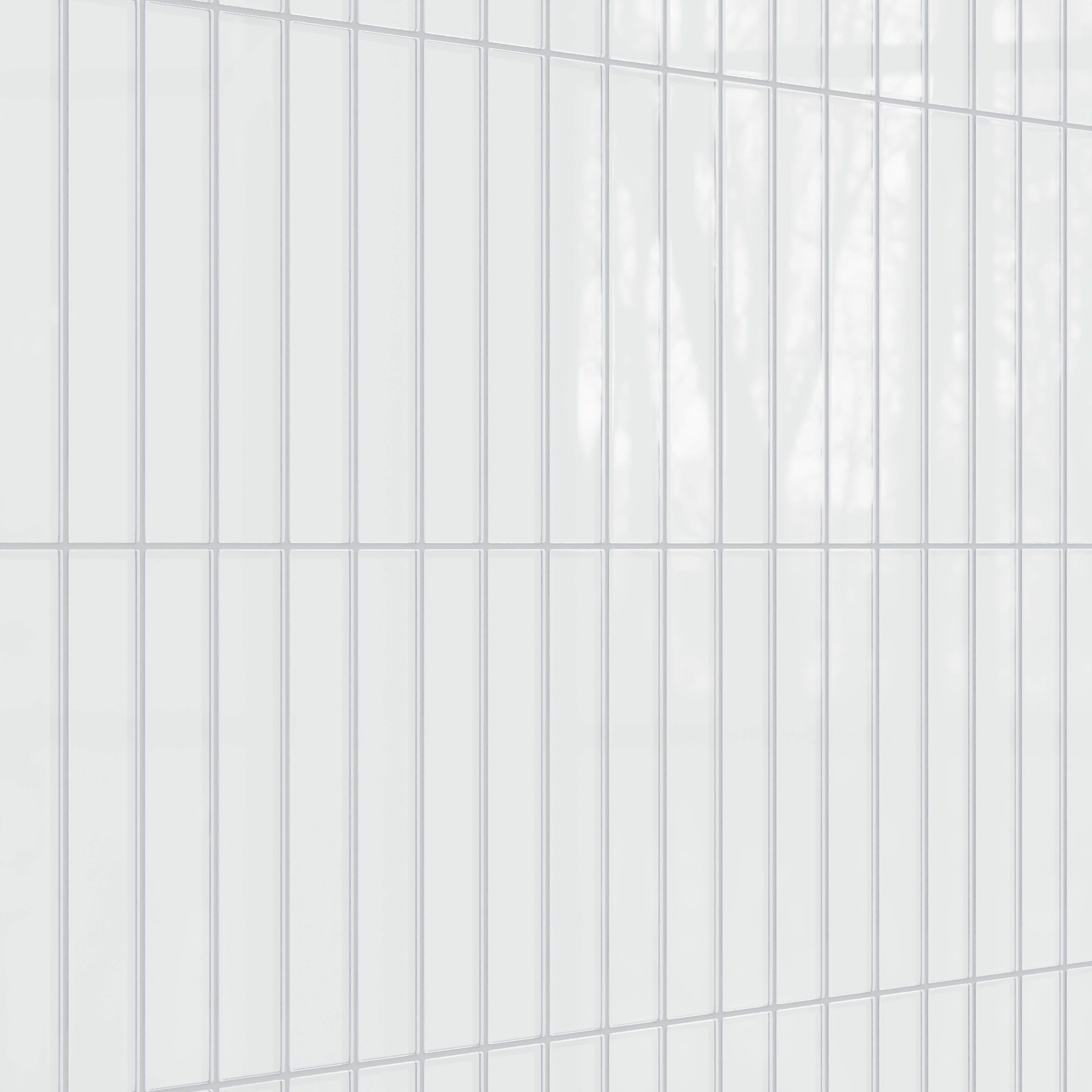 2x12 Glass Tile in Egret Gloss