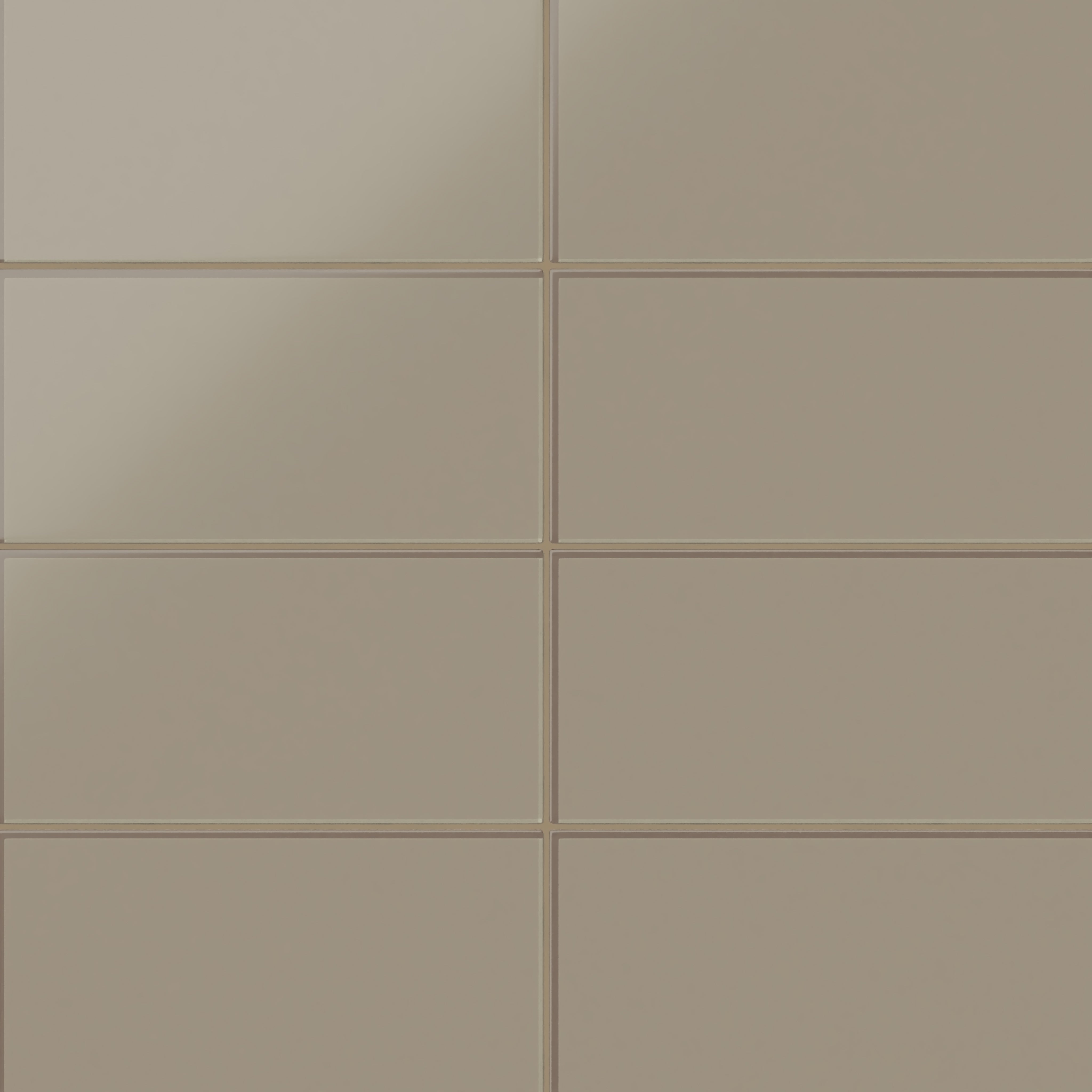 6x12 Glass Tile in Quail Matte