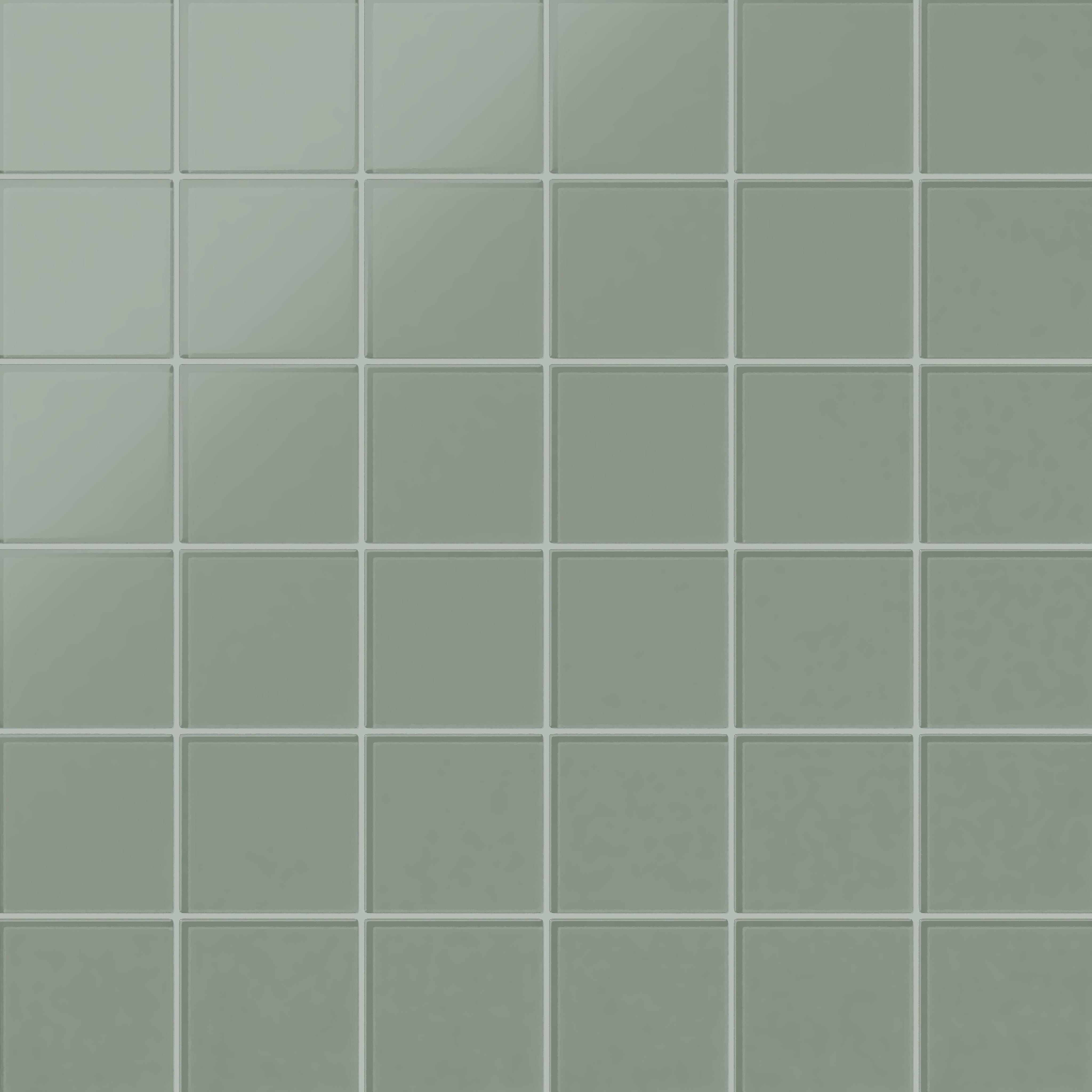 4x4 Glass Tile in Hummingbird Matte