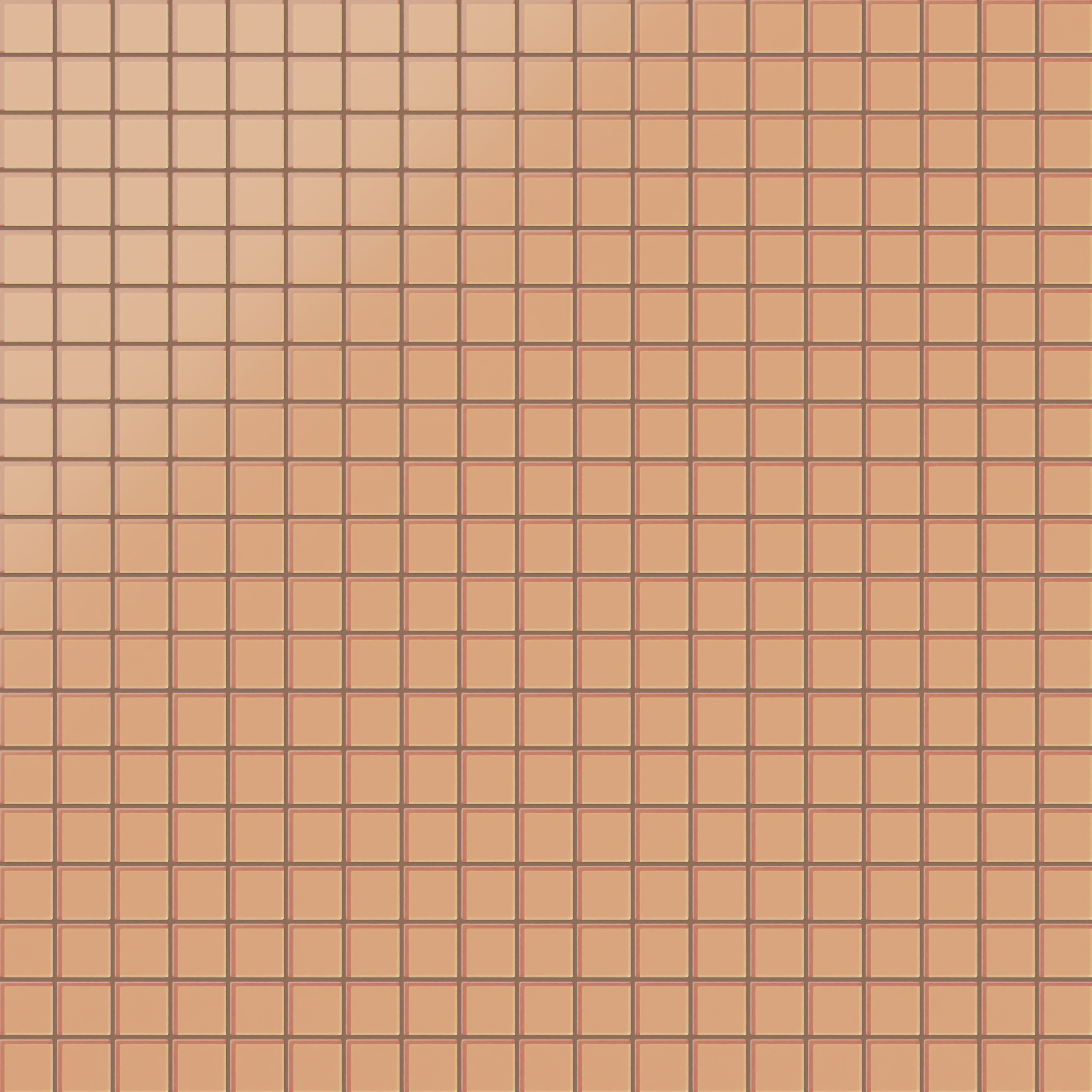 2x2 Straight Set Sheeted Glass Mosaic Tile in Carolina Wren Matte