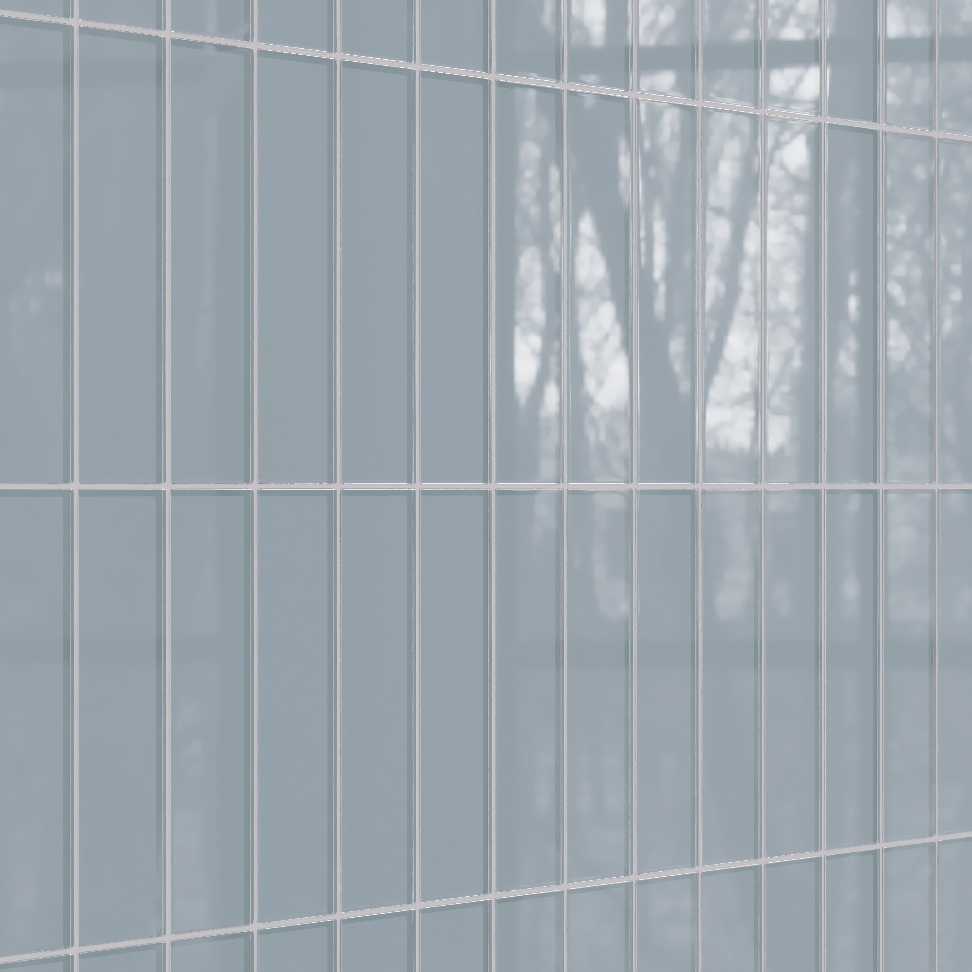 3x12 Glass Tile in Pinyon Jay Gloss