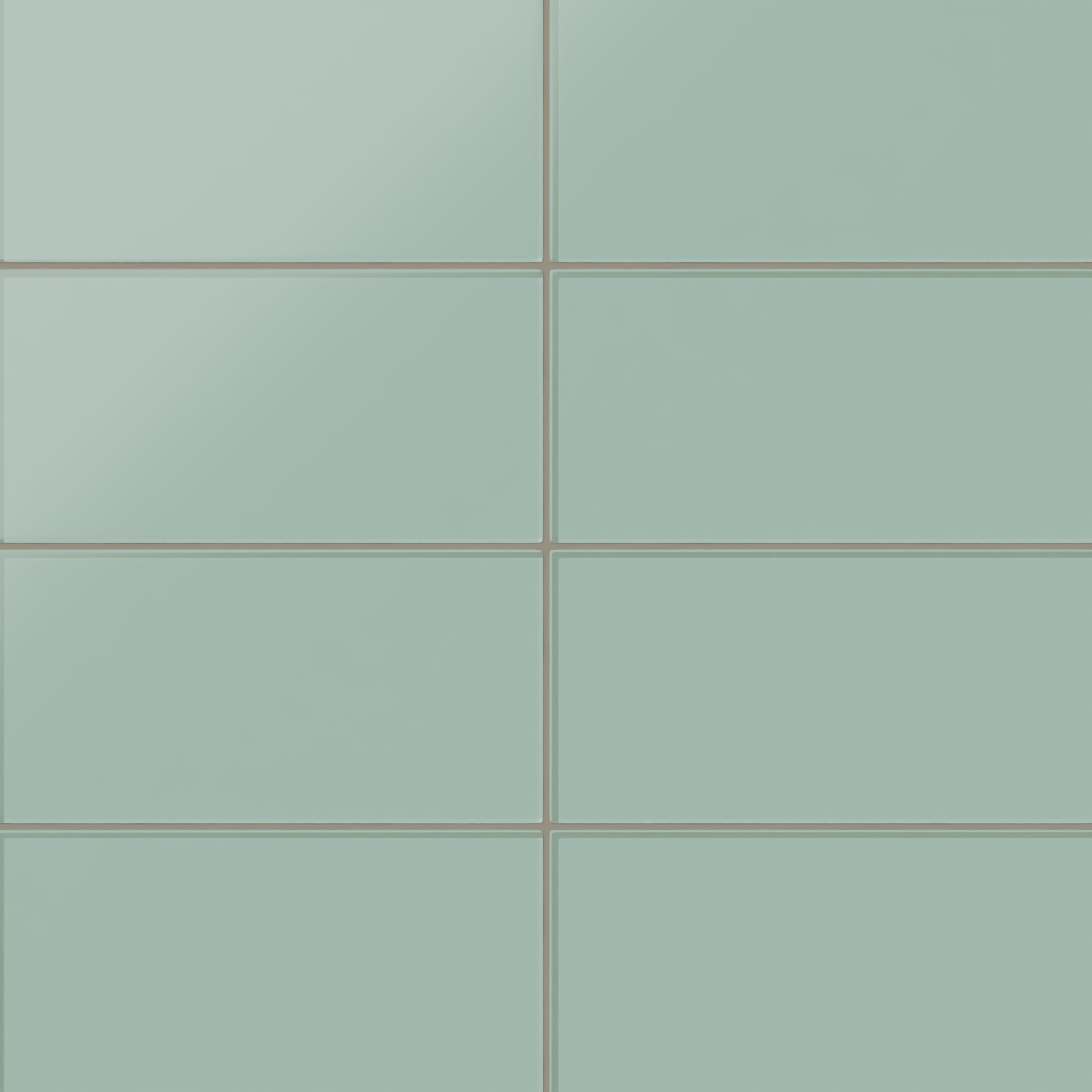 6x12 Glass Tile in Kingfisher Matte