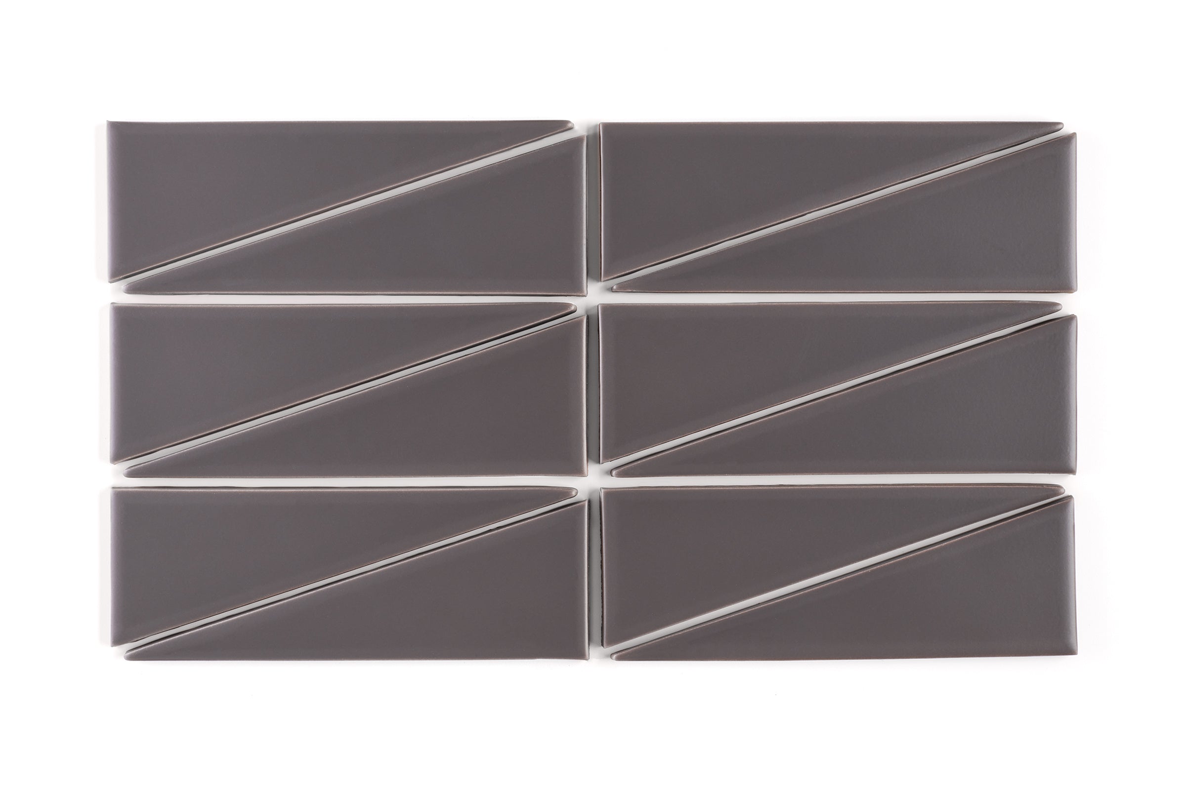 Right Scalene Triangle Original Ceramic Tile in Kalamata Matte