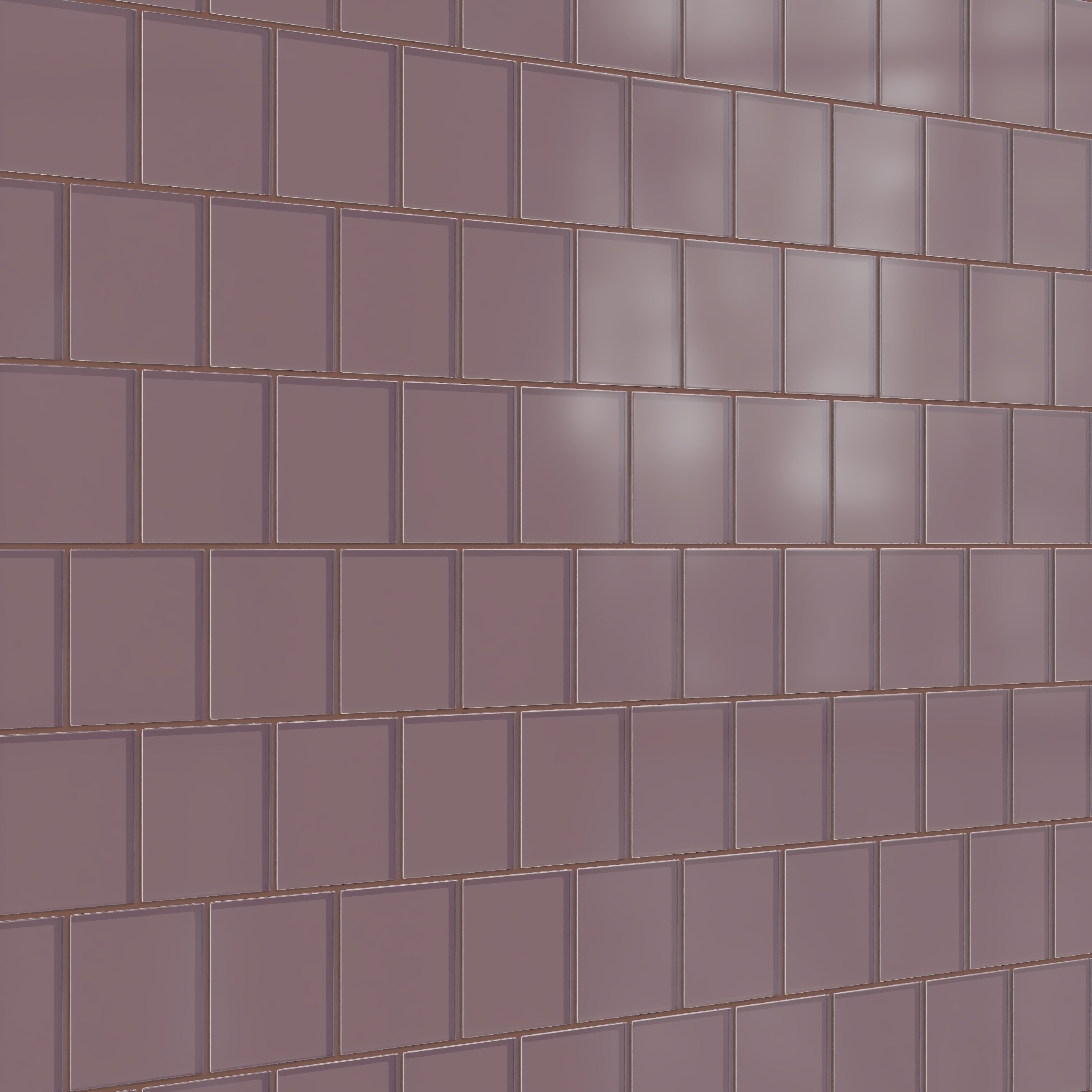 4x4 Glass Tile in Crane Matte