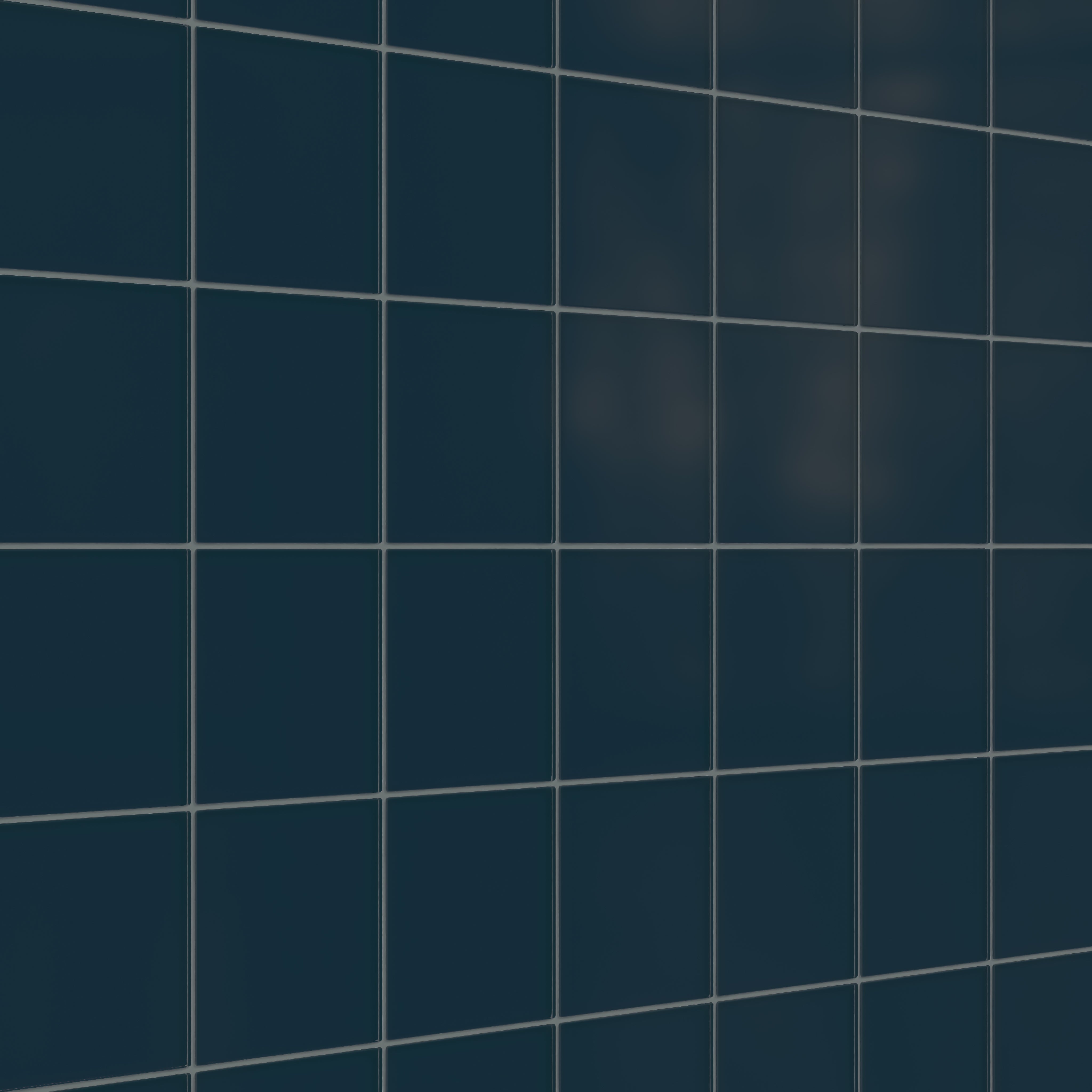 6x6 Glass Tile in Grackle Matte