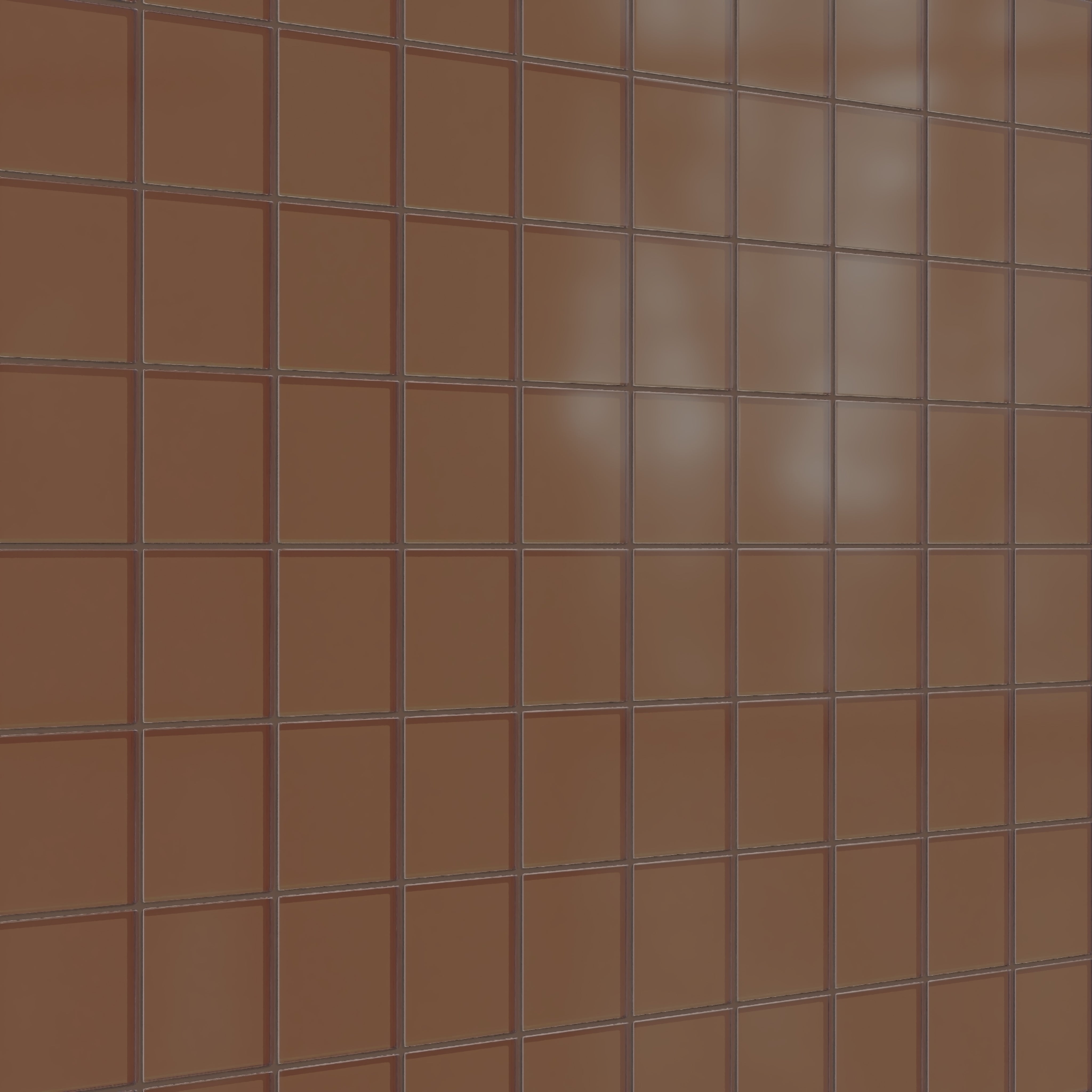 4x4 Glass Tile in Kestrel Matte