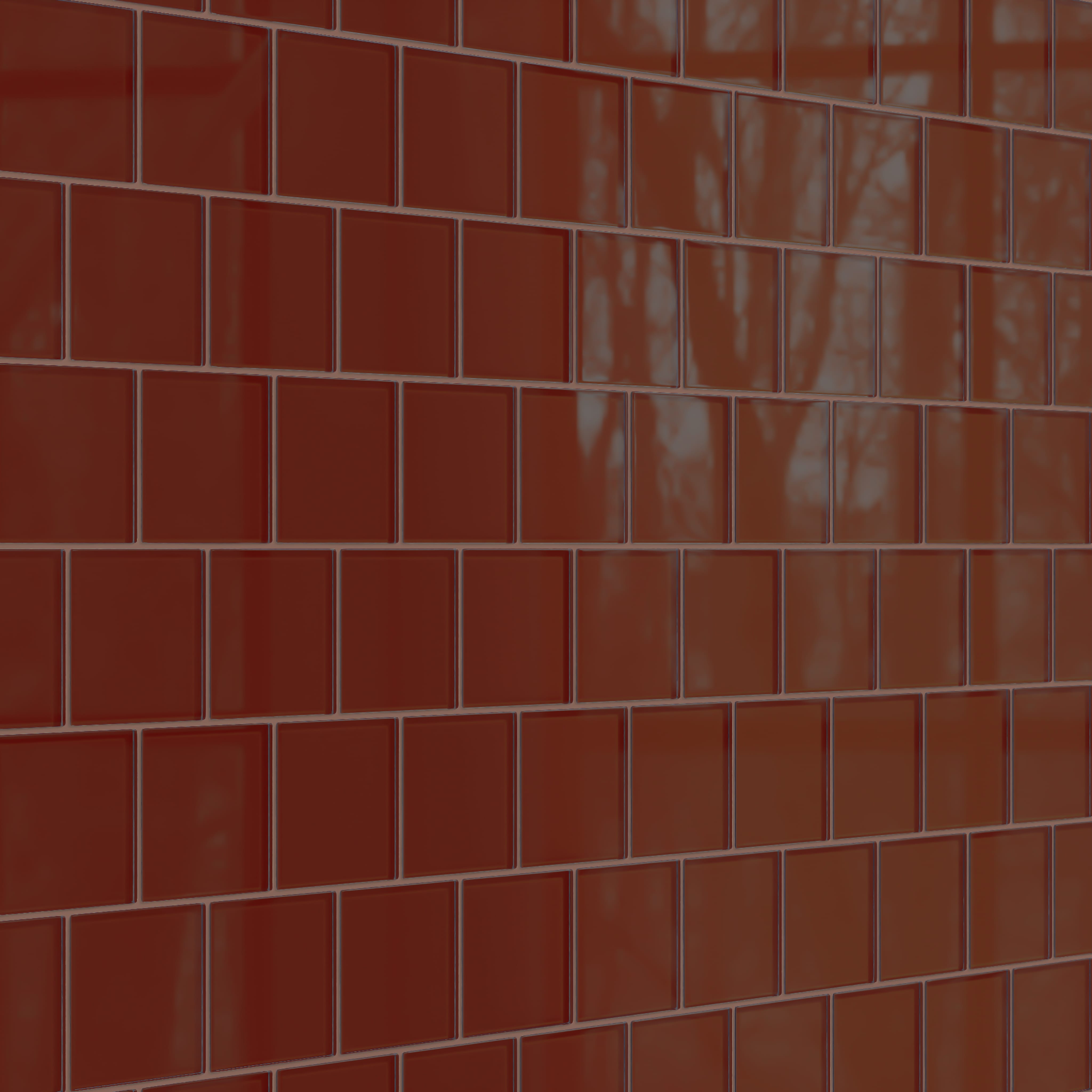 Quick Ship 4x4 Glass Tile in Pheasant Gloss