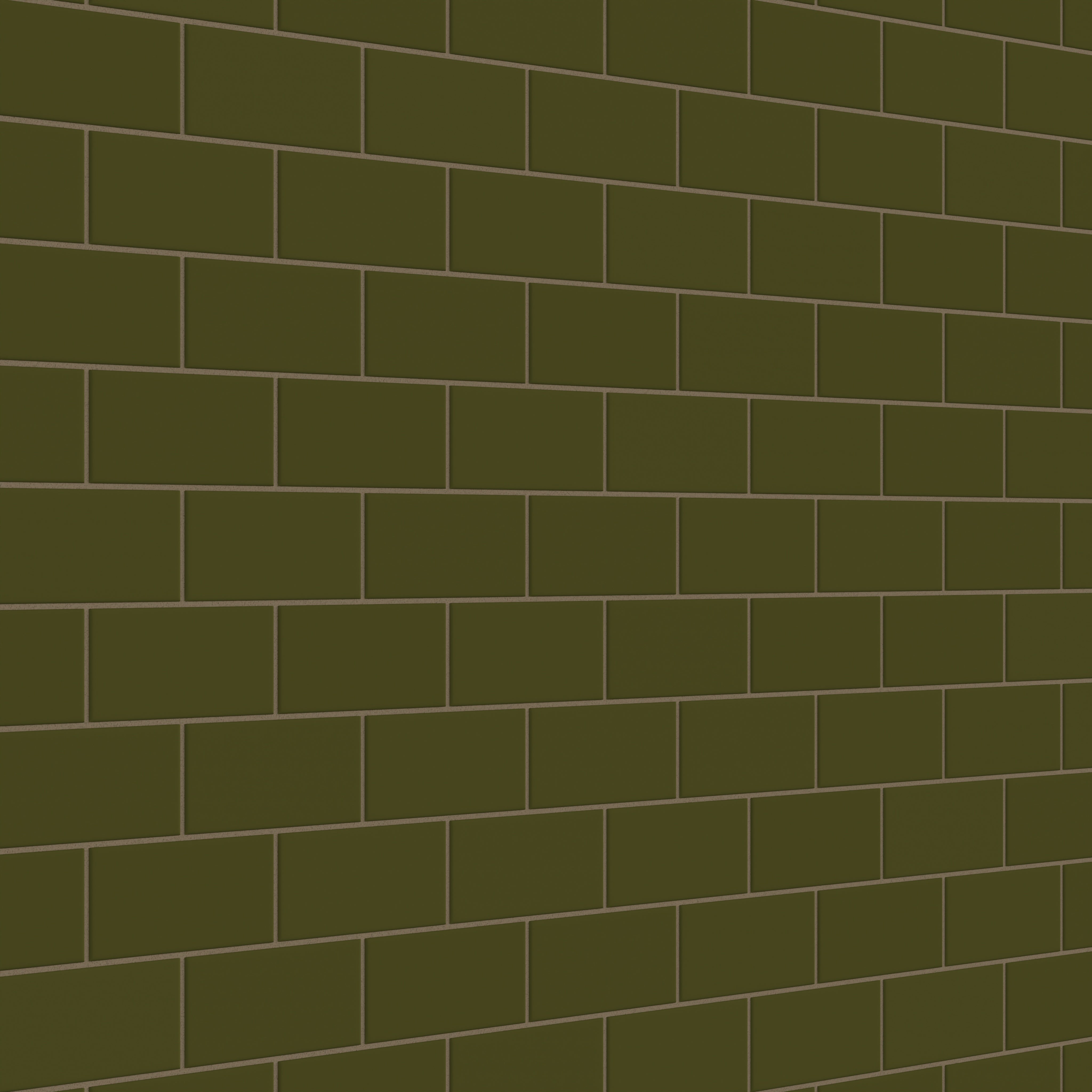 3x6 Original Ceramic Tile in Bonsai Matte