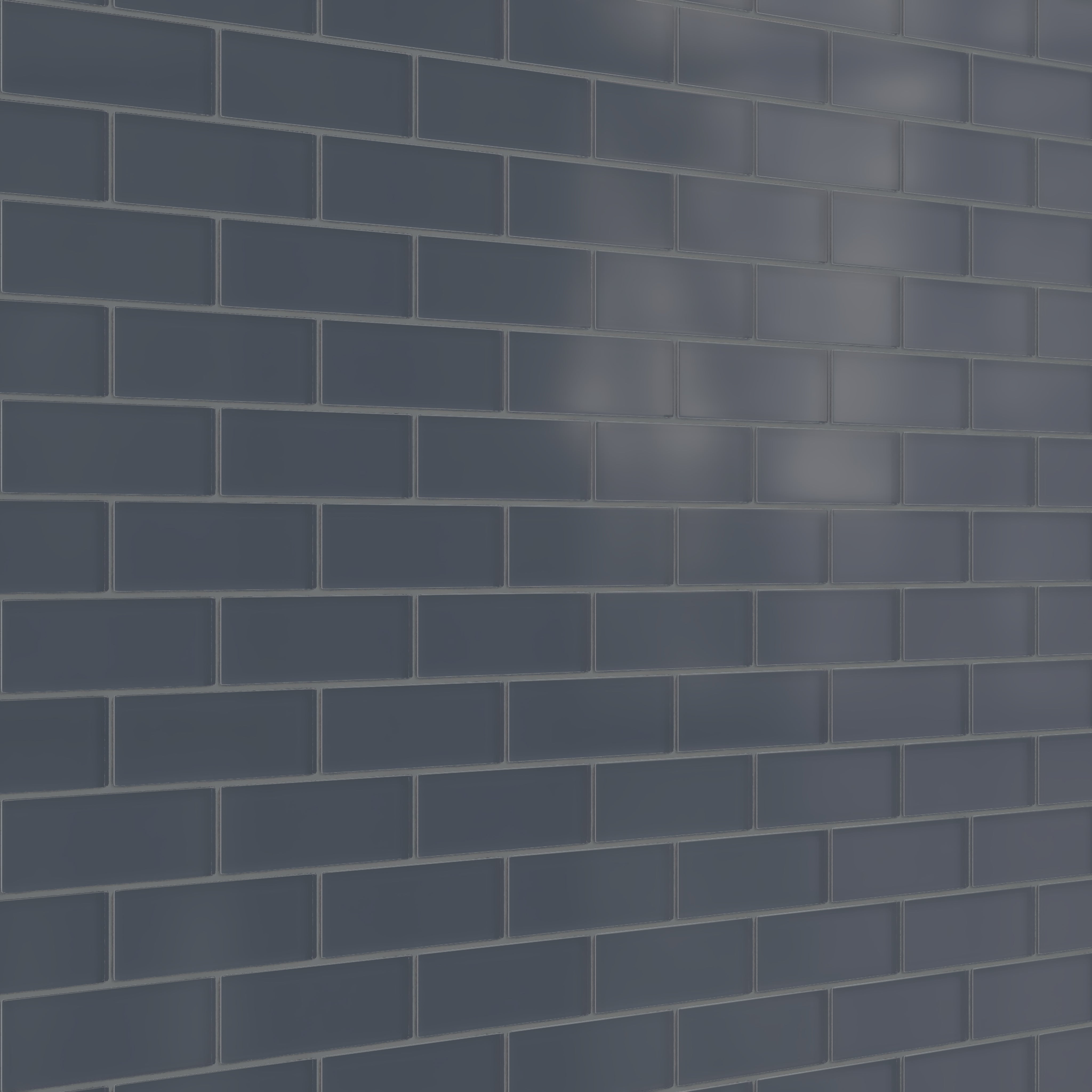 2x6 Glass Tile in Junco Matte