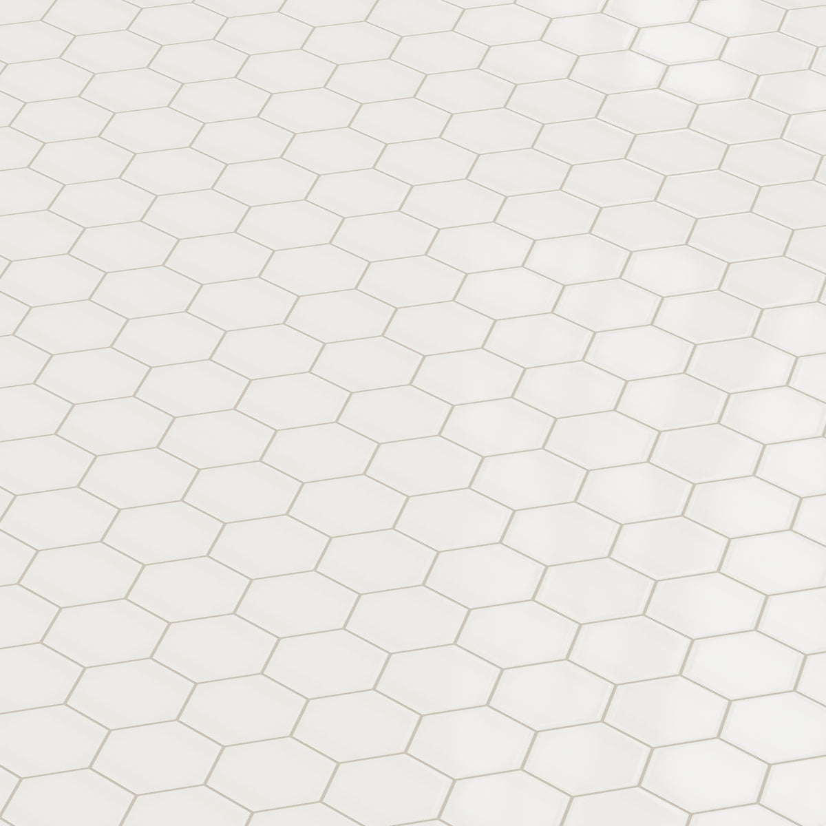 6" Hexagon Original Ceramic Tile in Feldspar Gloss