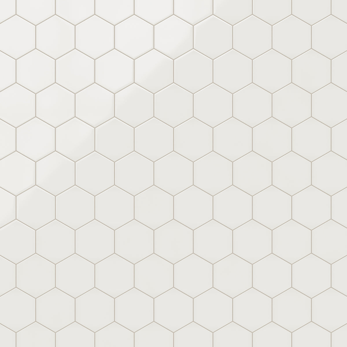 8" Hexagon Original Ceramic Tile in Feldspar Gloss