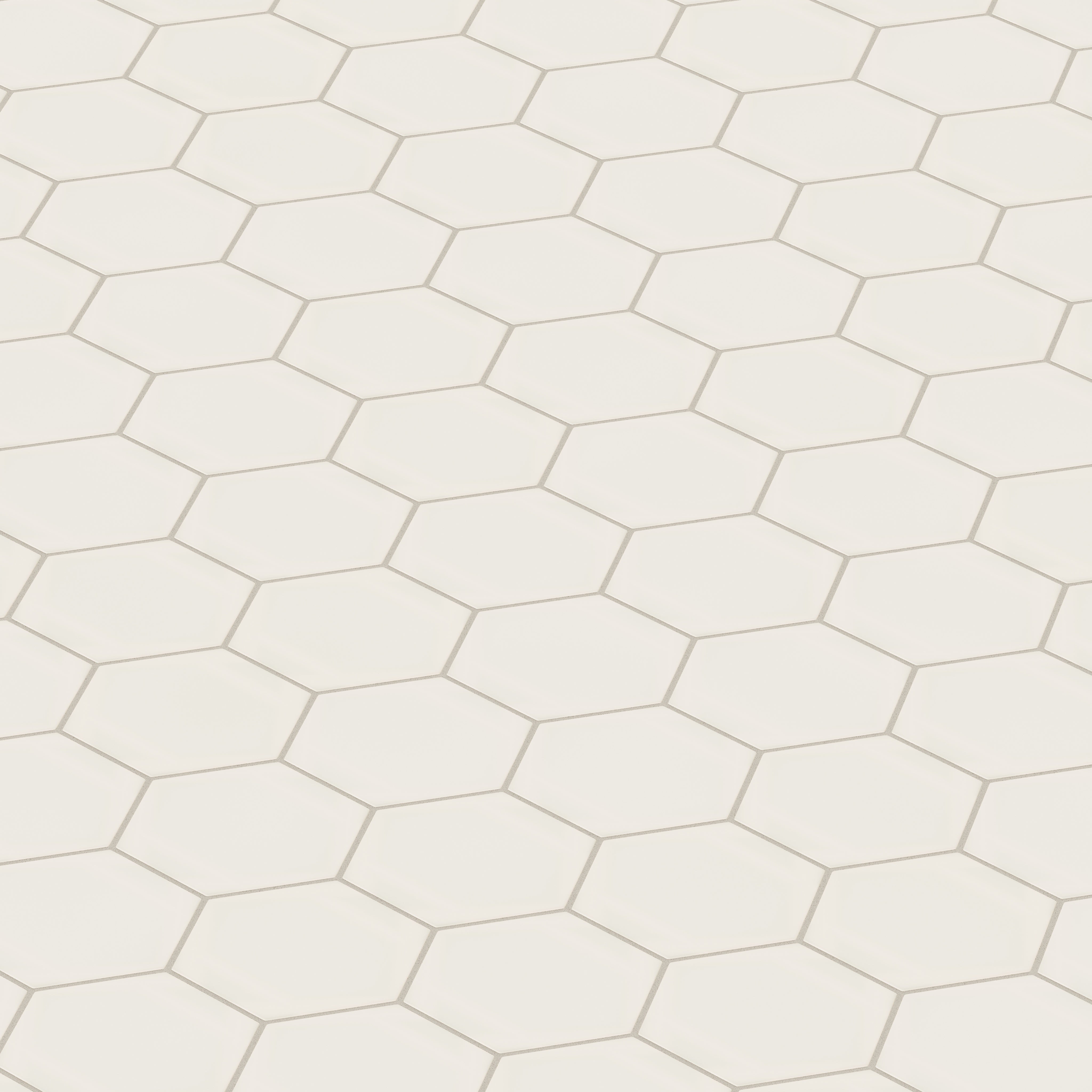 6" Hexagon Original Ceramic Tile in Feldspar Matte