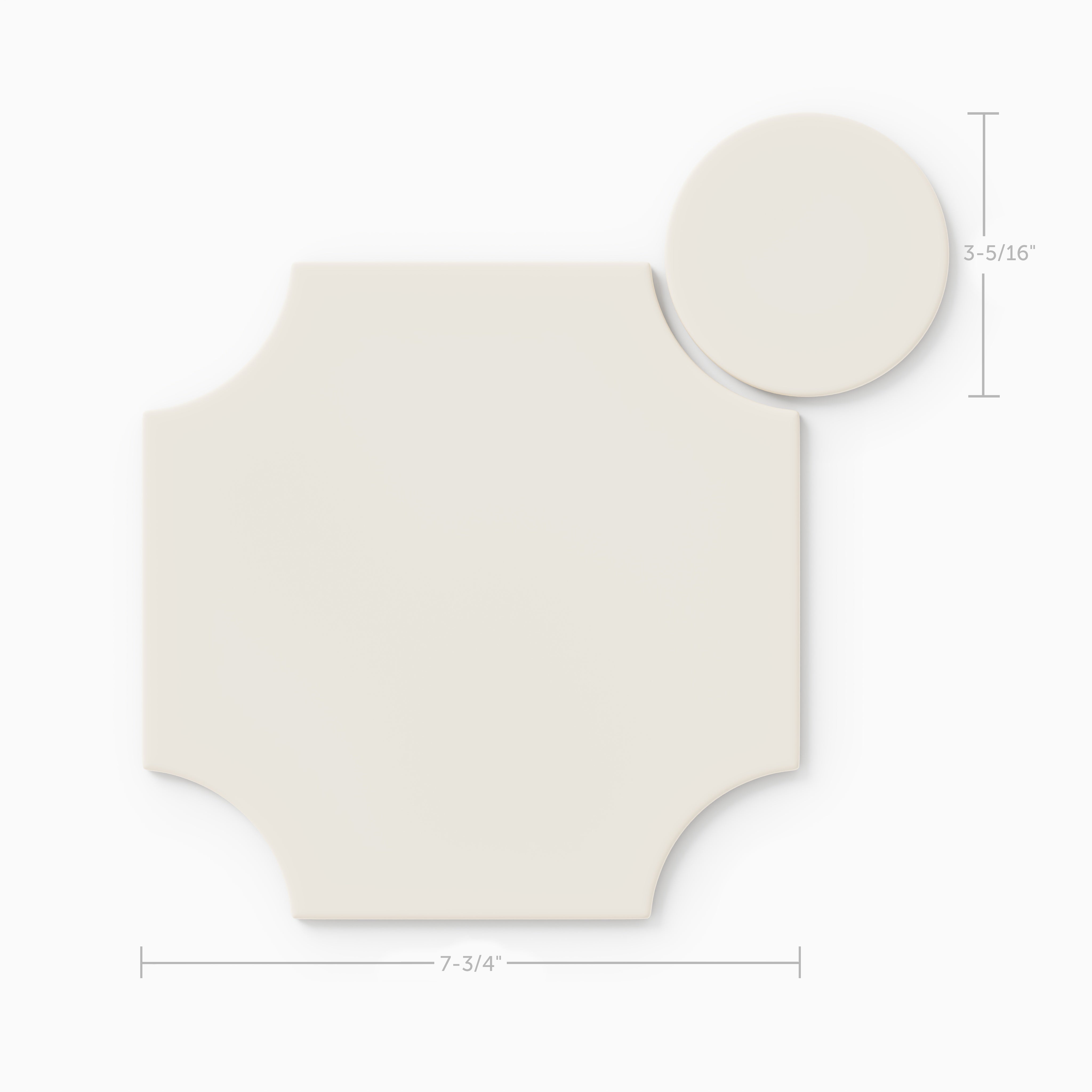 Portico Original Ceramic Tile in Feldspar Matte