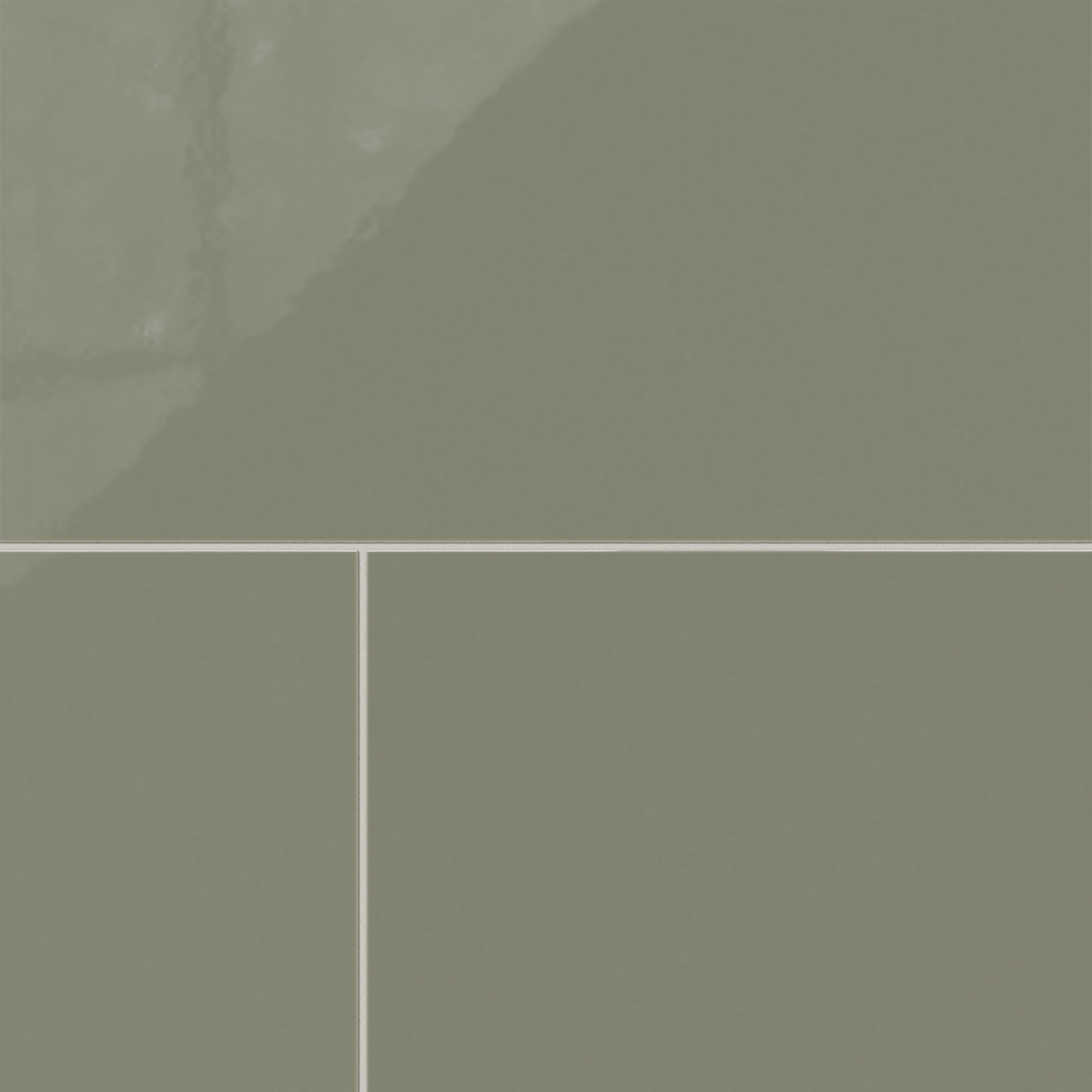 12x24 Natural Press Ceramic Tile in Fern Gloss
