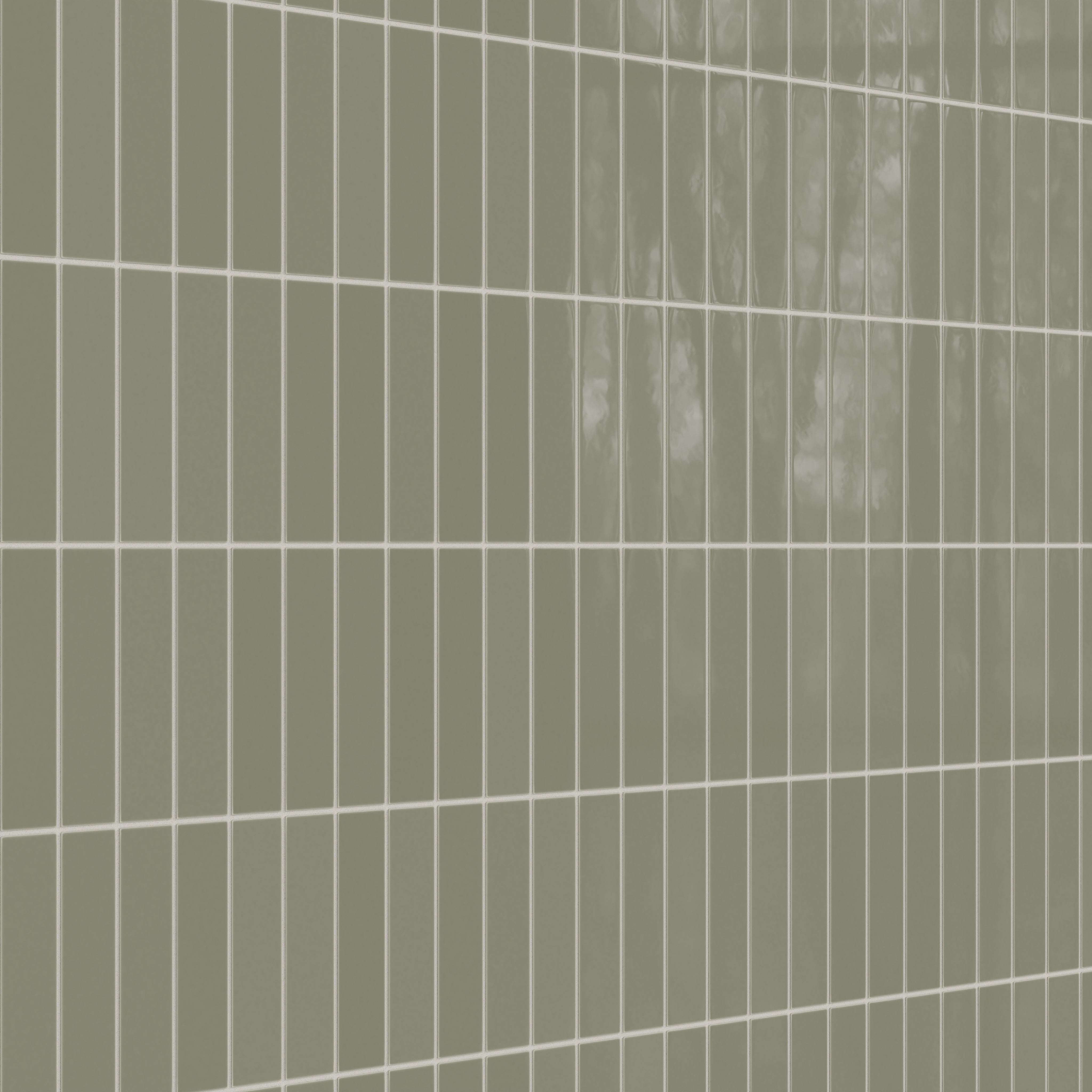 Quick Ship 2x8 Natural Press Tile in Fern Gloss