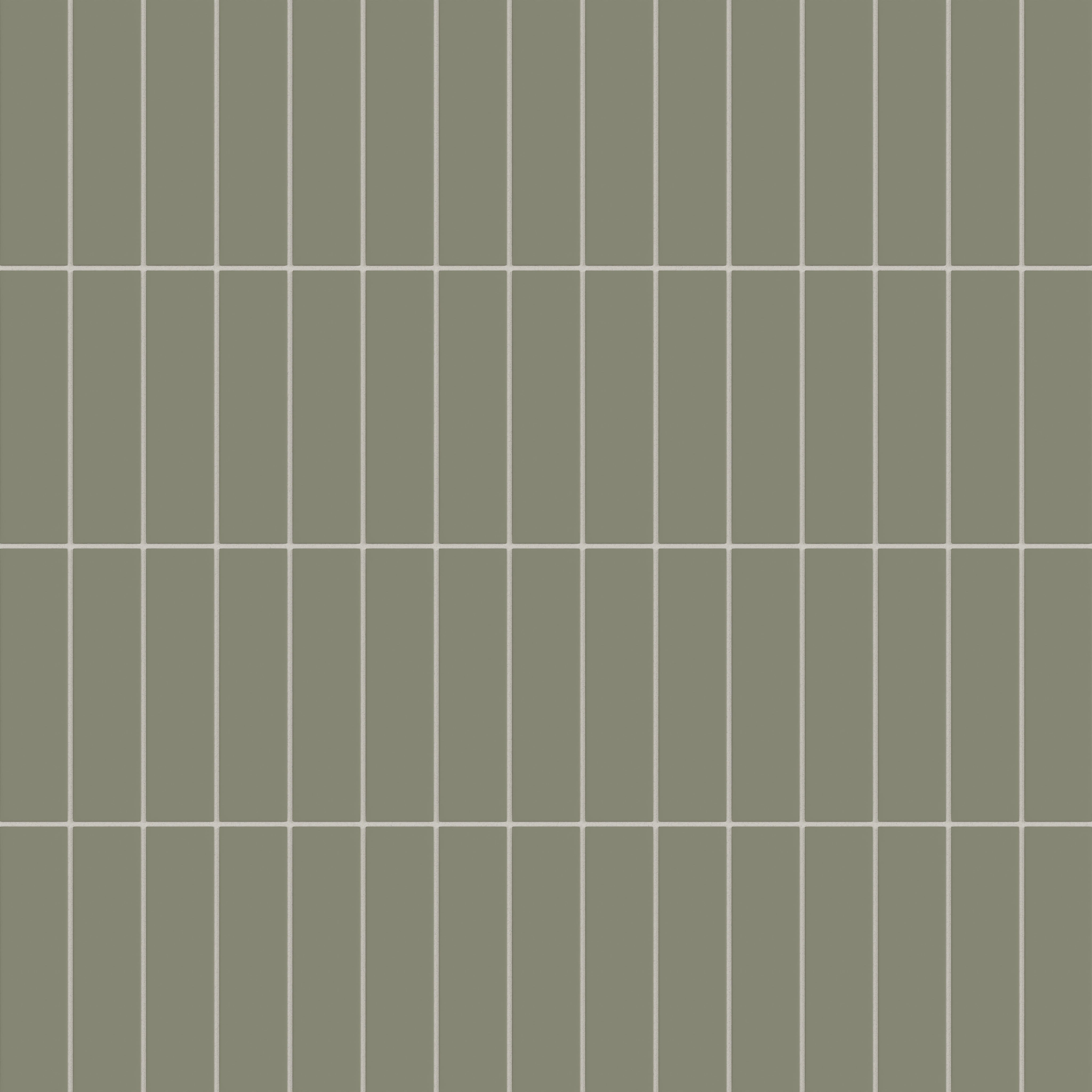2x8 Natural Press Tile in Fern Matte