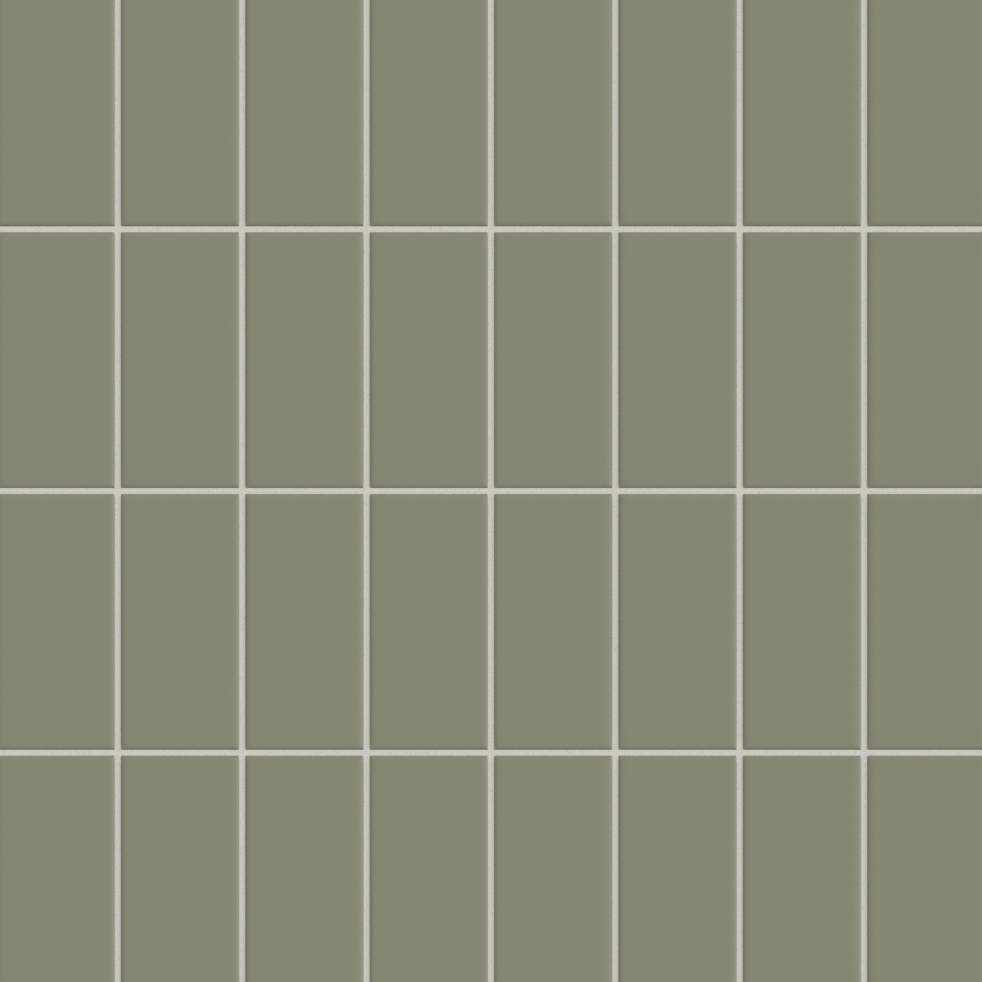3x6 Natural Press Ceramic Tile in Fern Matte