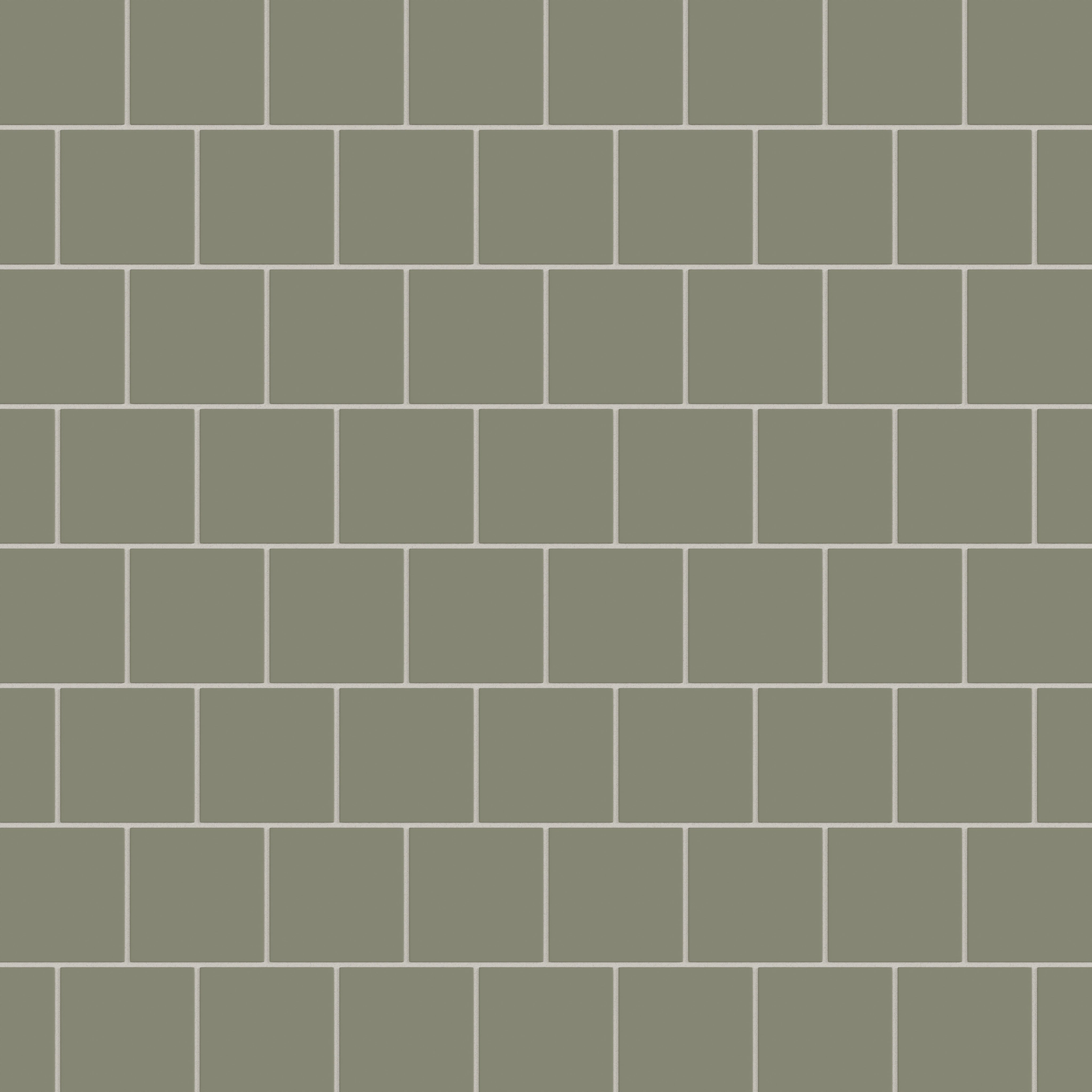 4x4 Natural Press Ceramic Tile in Fern Matte
