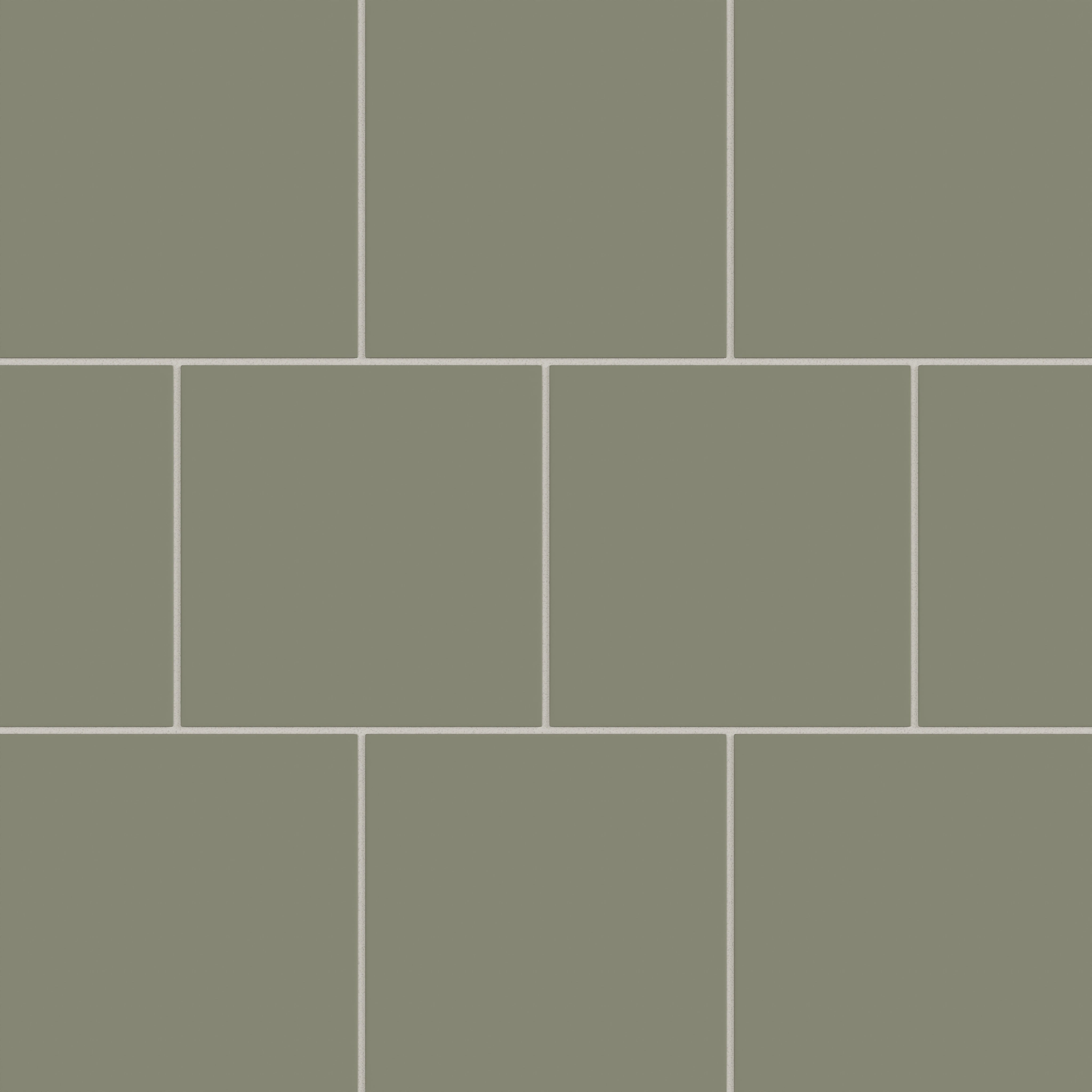 8x8 Natural Press Ceramic Tile in Fern Matte