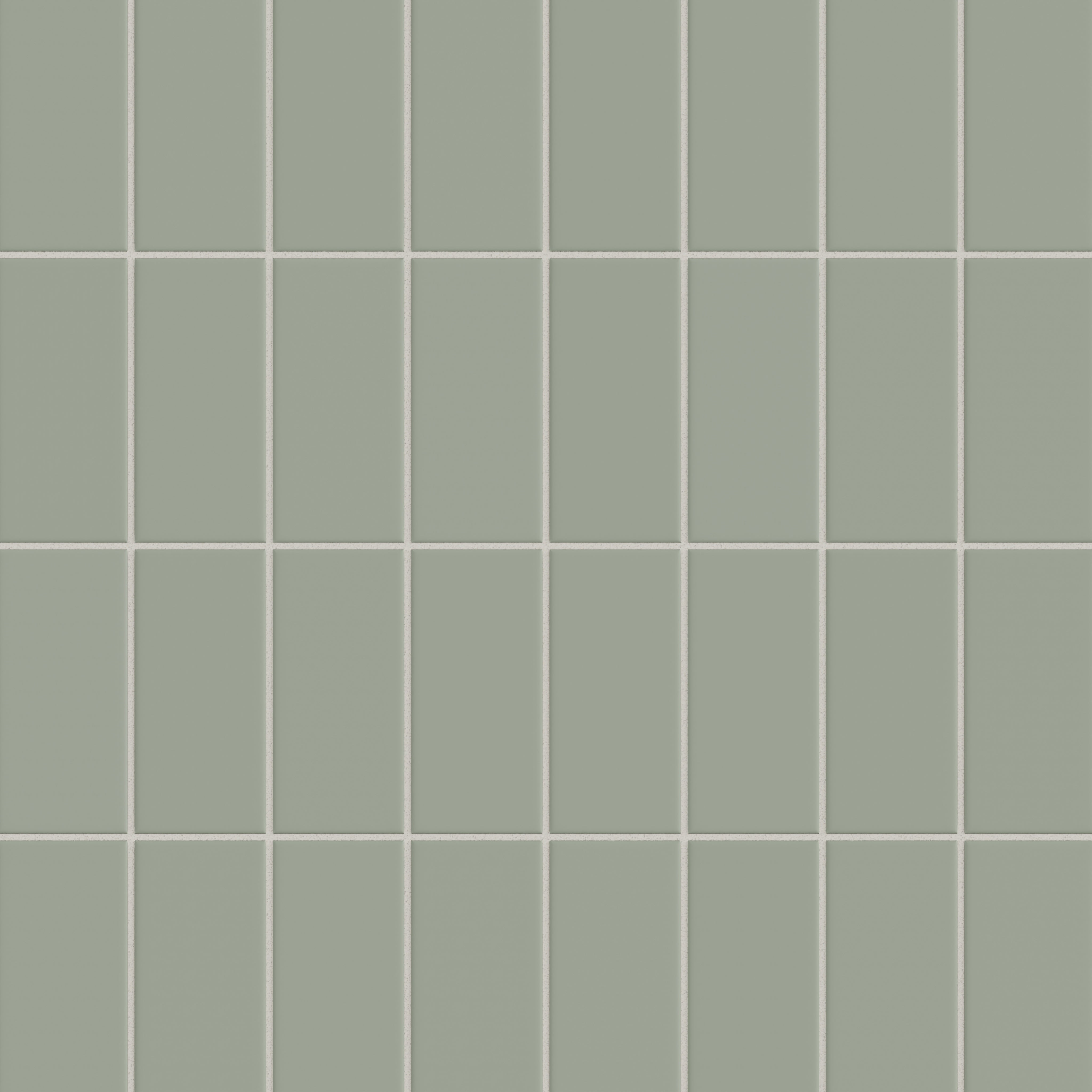 3x6 Natural Press Ceramic Tile in Terre Verte Matte